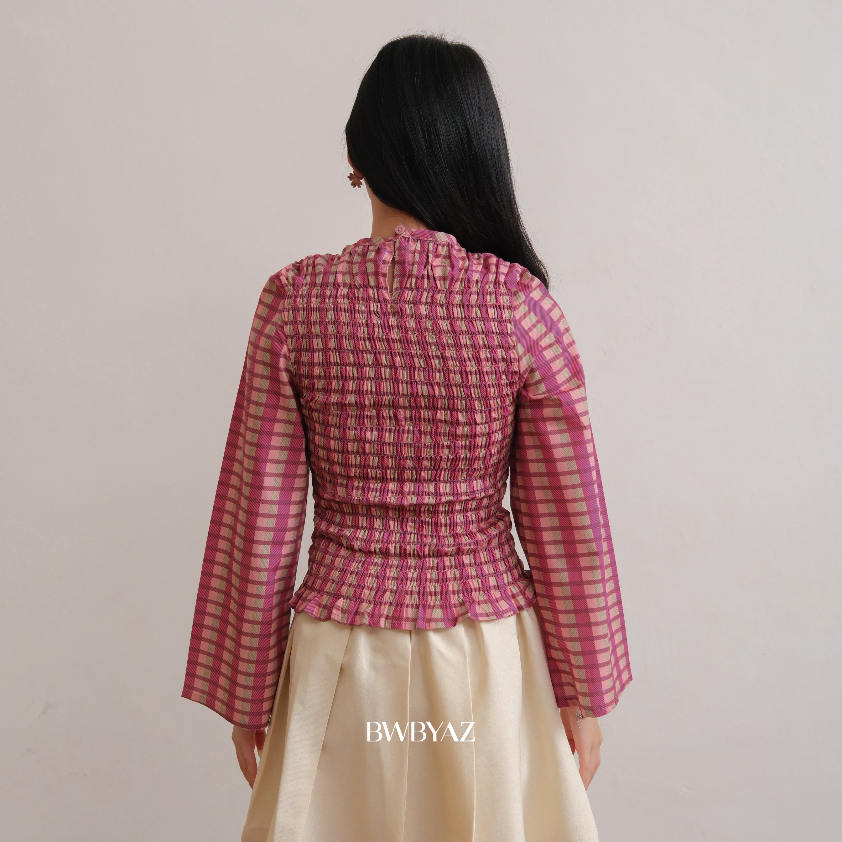 BWBYAZ - Illaya Shirred Blouse
