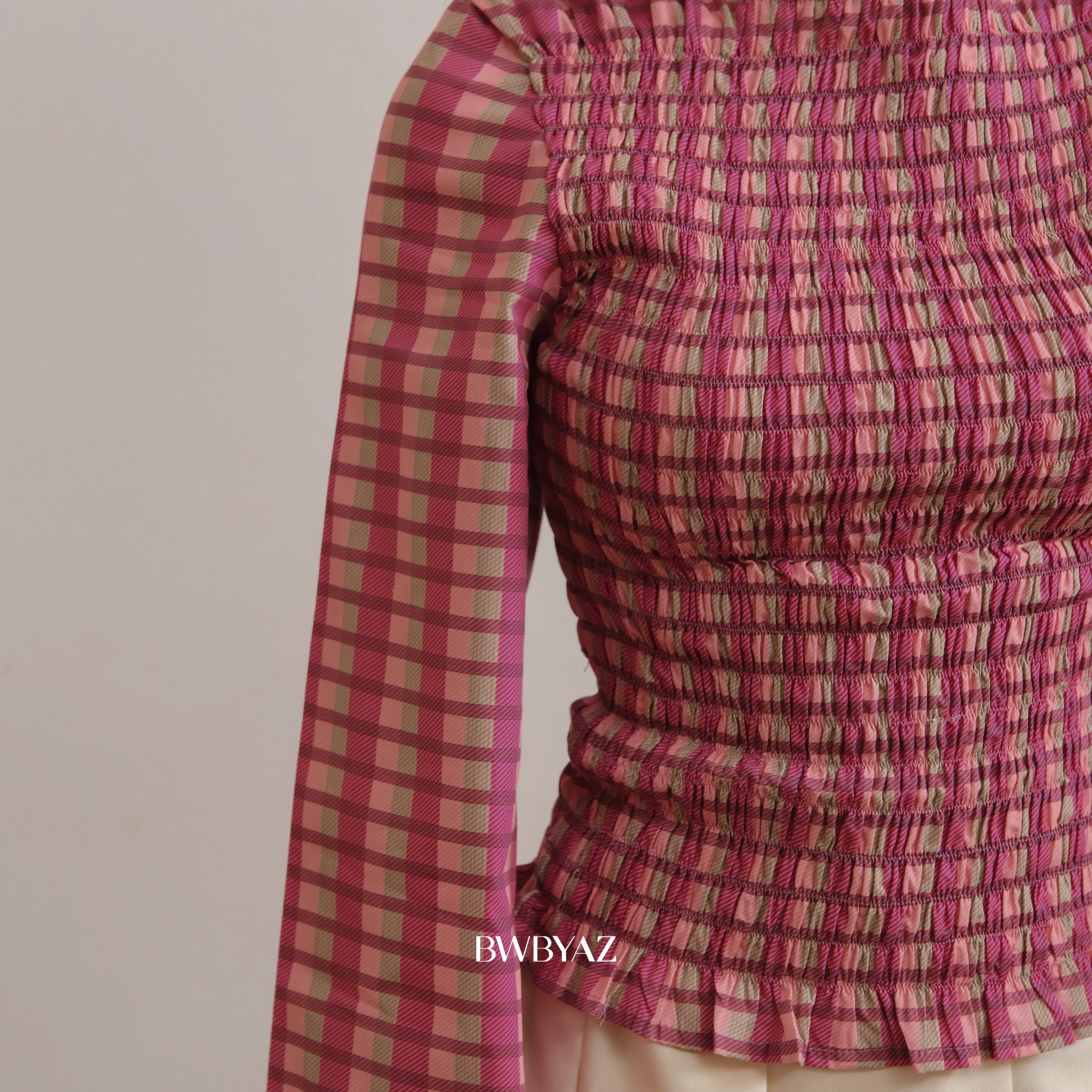 BWBYAZ - Illaya Shirred Blouse