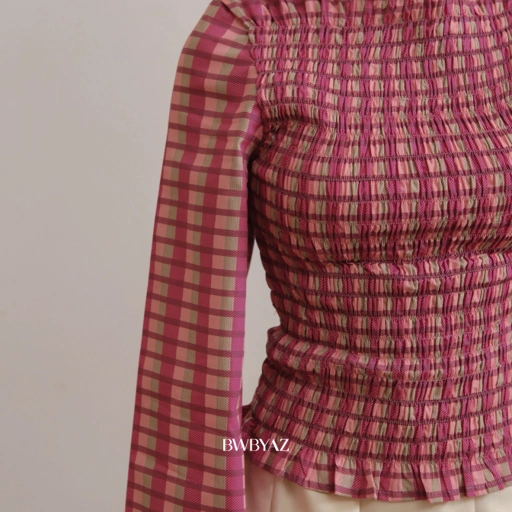 BWBYAZ - Illaya Shirred Blouse