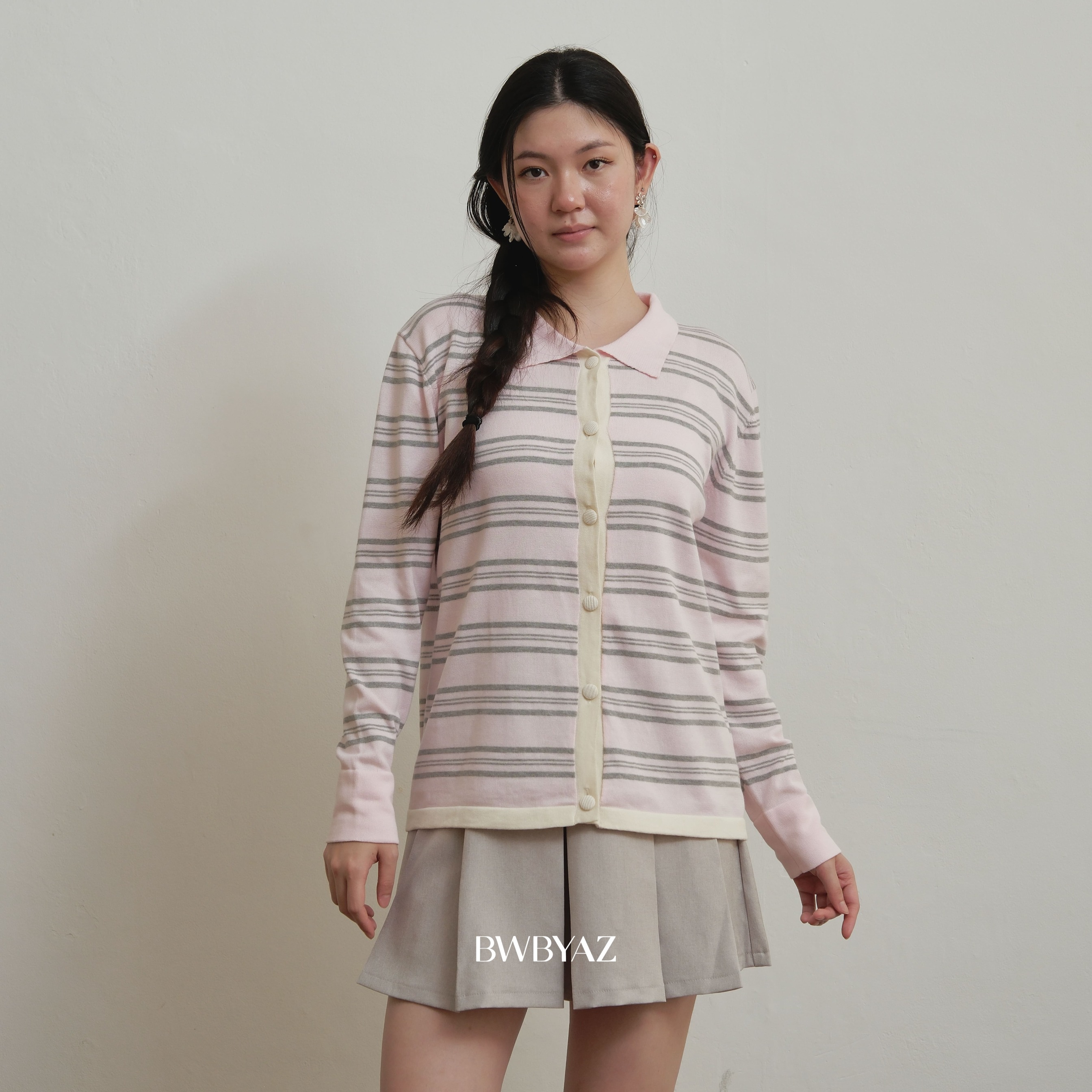 BWBYAZ STAPLE EASE- Sora Knit Shirt