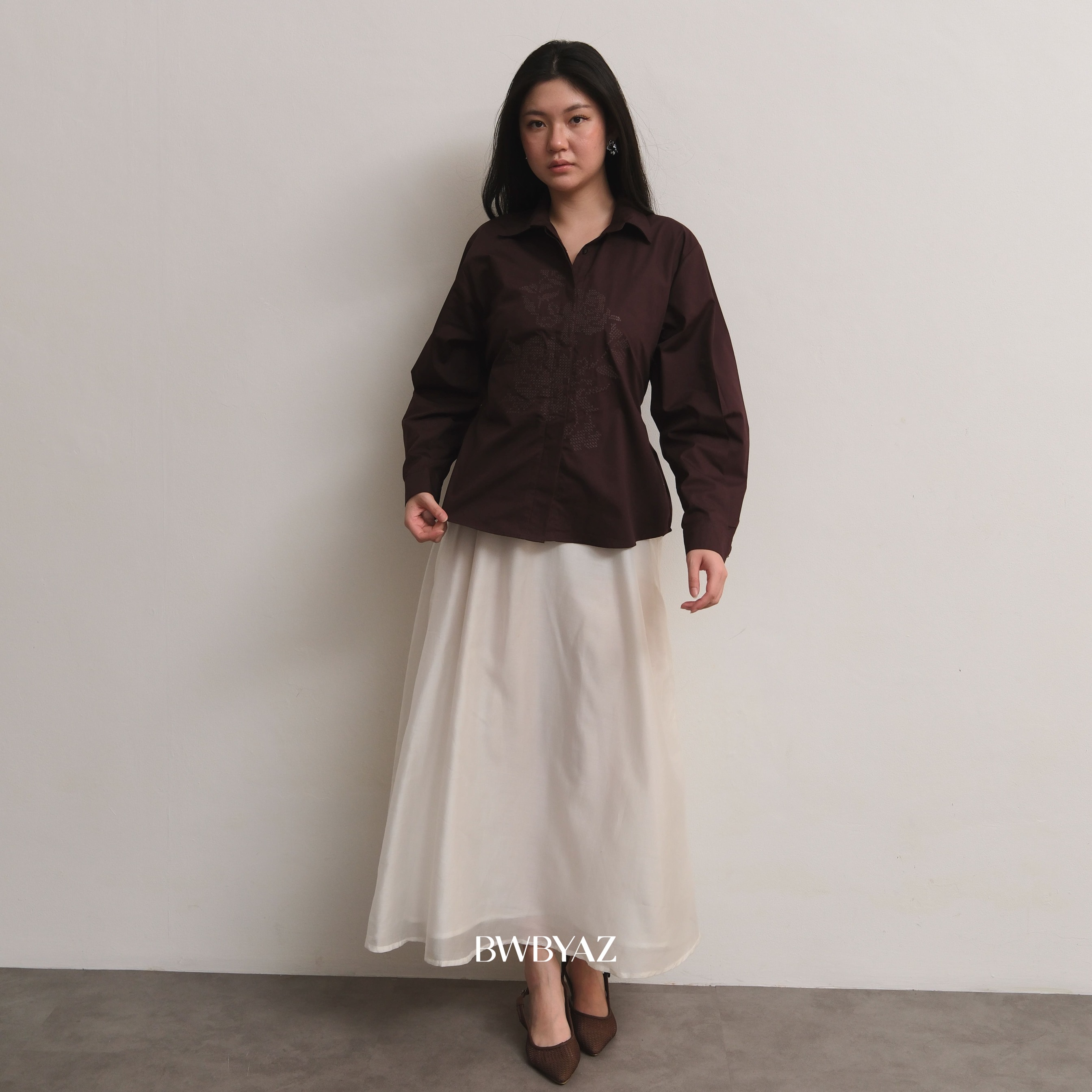 BWBYAZ - Varette Embroidery Shirt