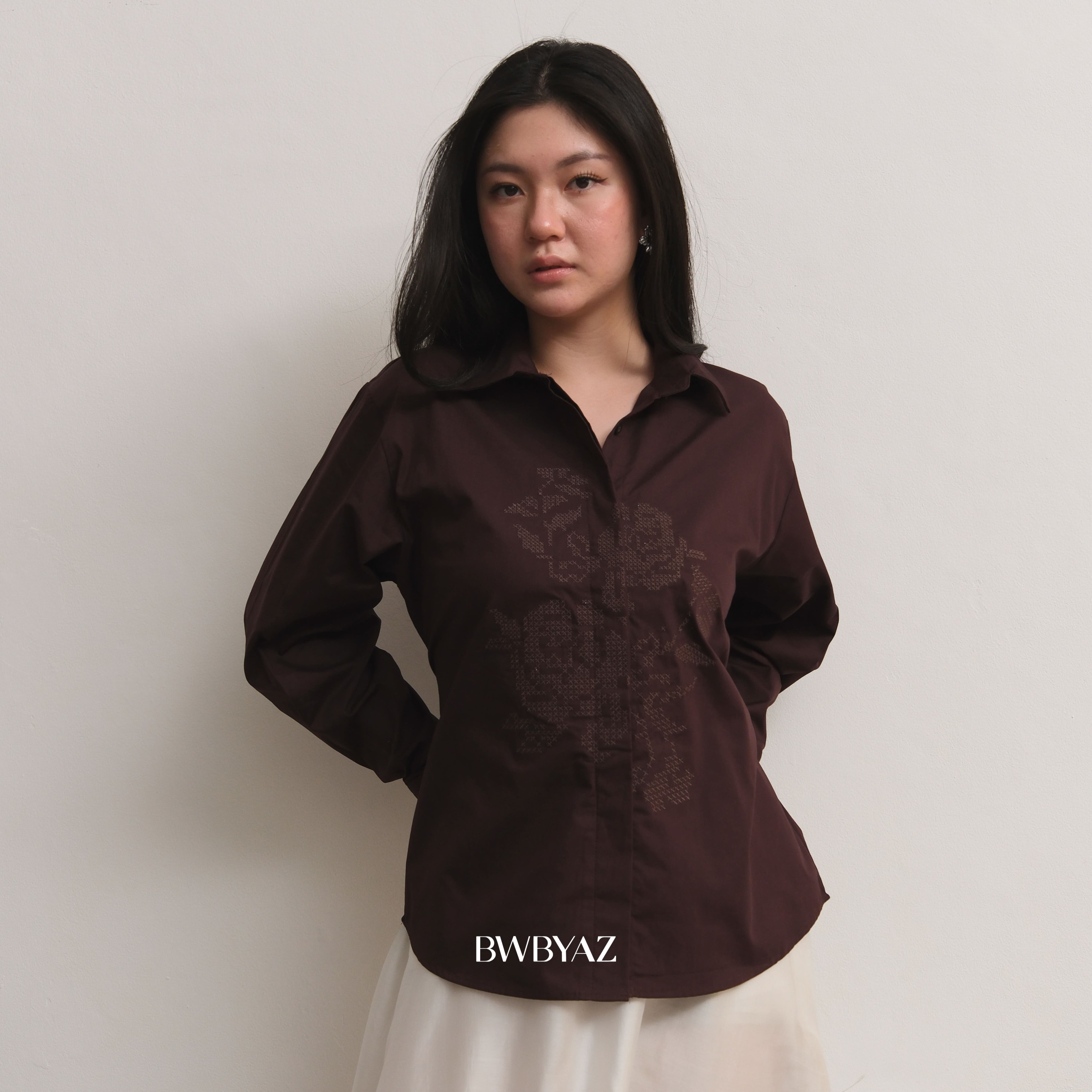 BWBYAZ - Varette Embroidery Shirt