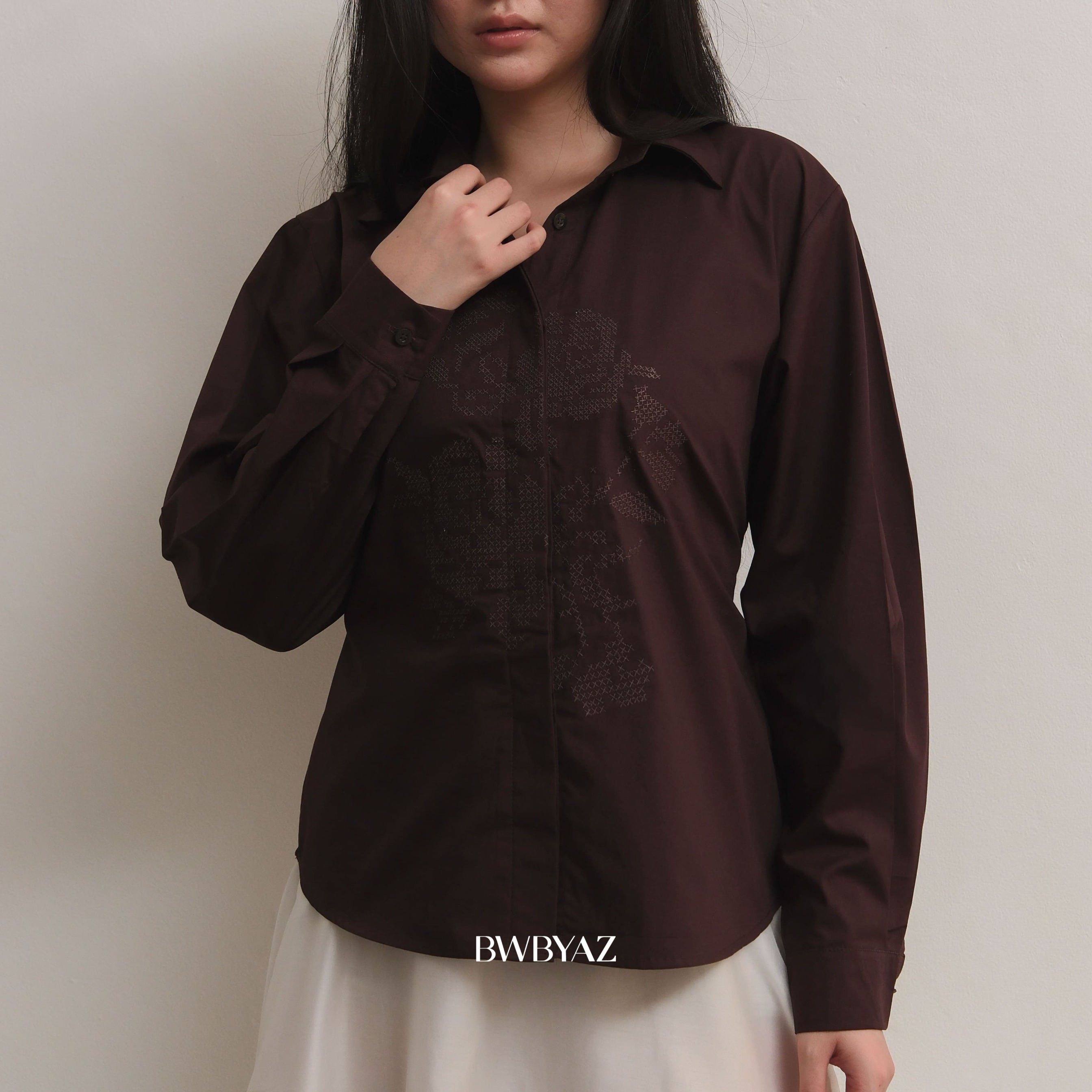 BWBYAZ - Varette Embroidery Shirt