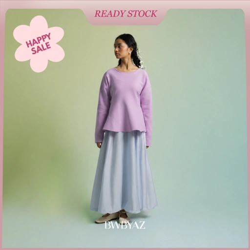 Image of BWBYAZ - Riona Peplum Knit (READY STOCK)