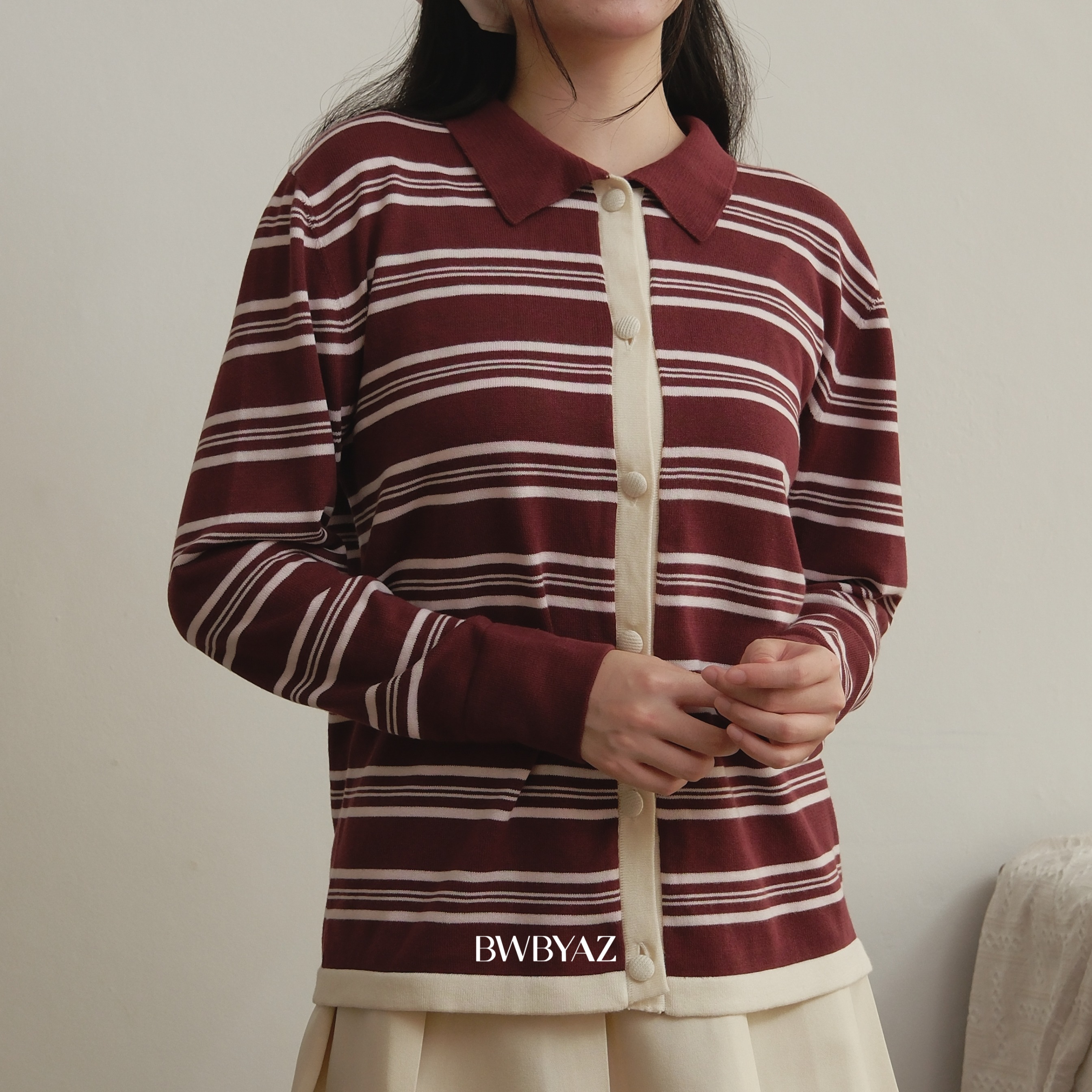 BWBYAZ STAPLE EASE- Sora Knit Shirt