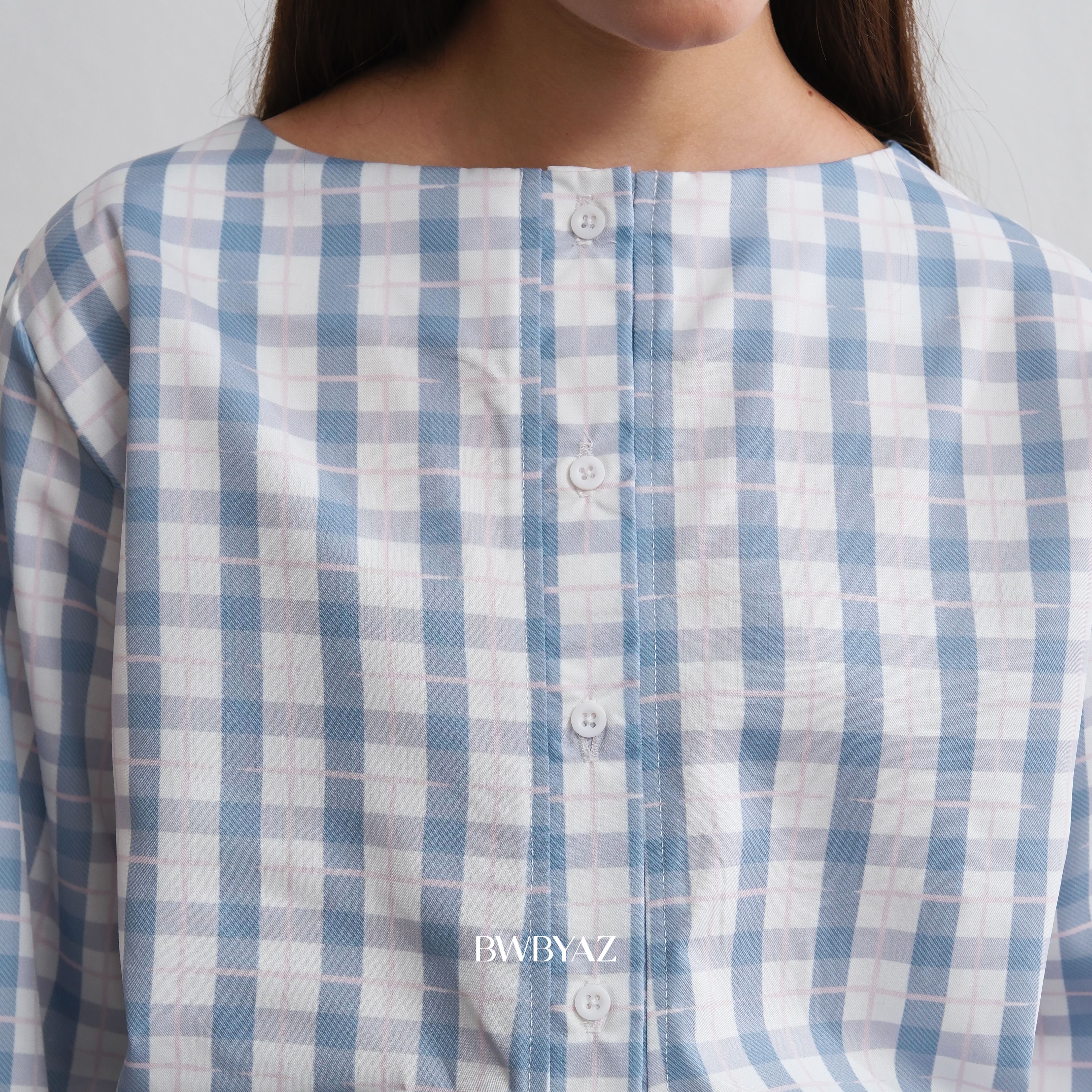 BWBYAZ - Veyra Shirred Shirt Pattern