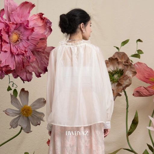 Image of BWBYAZ JFW COLLECTION - Celia Puff Blouse