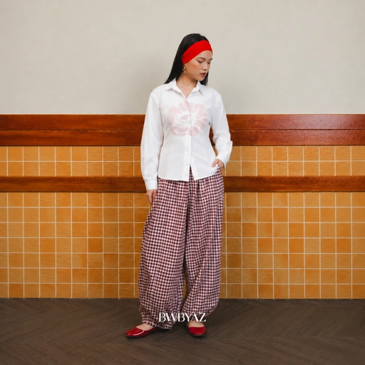 Image of BWBYAZ - Reshya Embroidery Shirt