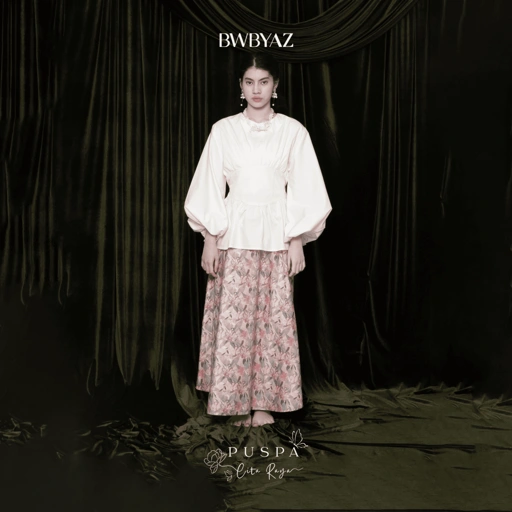 Image of BWBYAZ - PUSPA CITA RAYA - Raisha Stagen Blouse (READY STOCK)