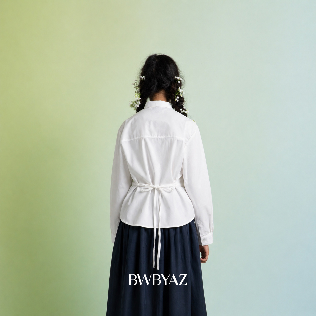 BWBYAZ - Abellyna Shanghai Shirt (READY STOCK)