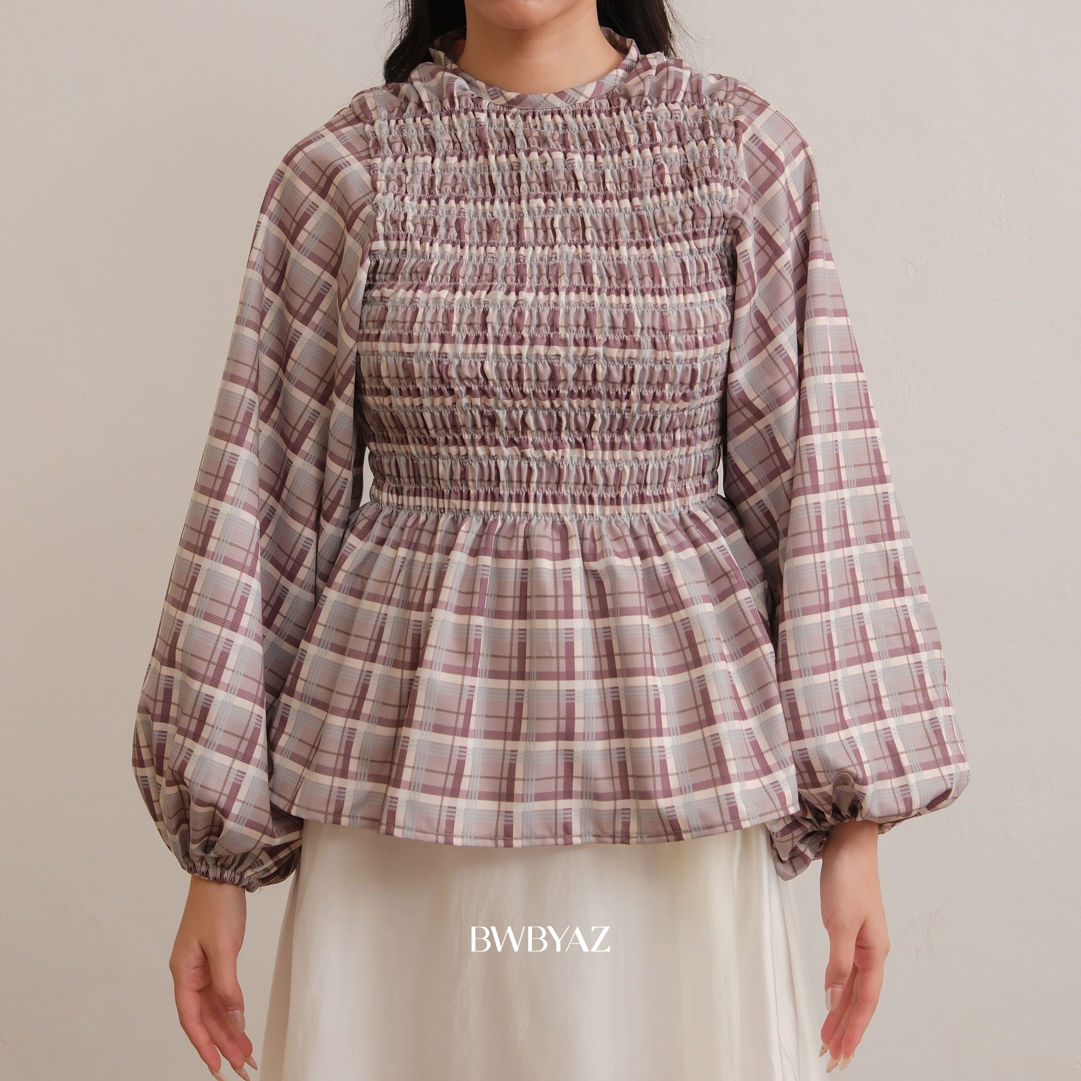 BWBYAZ - Kyla Shirred Top