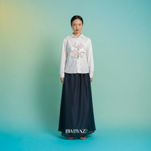 Image of BWBYAZ - Varette Embroidery Shirt