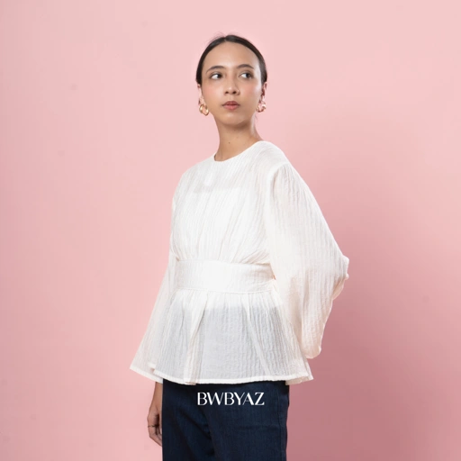 Image of BWBYAZ - ISHITA OBI BLOUSE