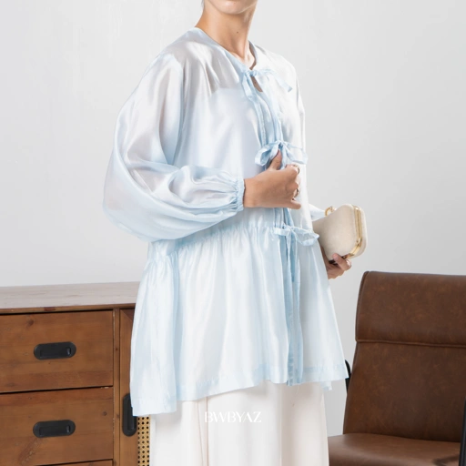 Image of BWBYAZ - Ayundari Pleats Outer (READY STOCK)