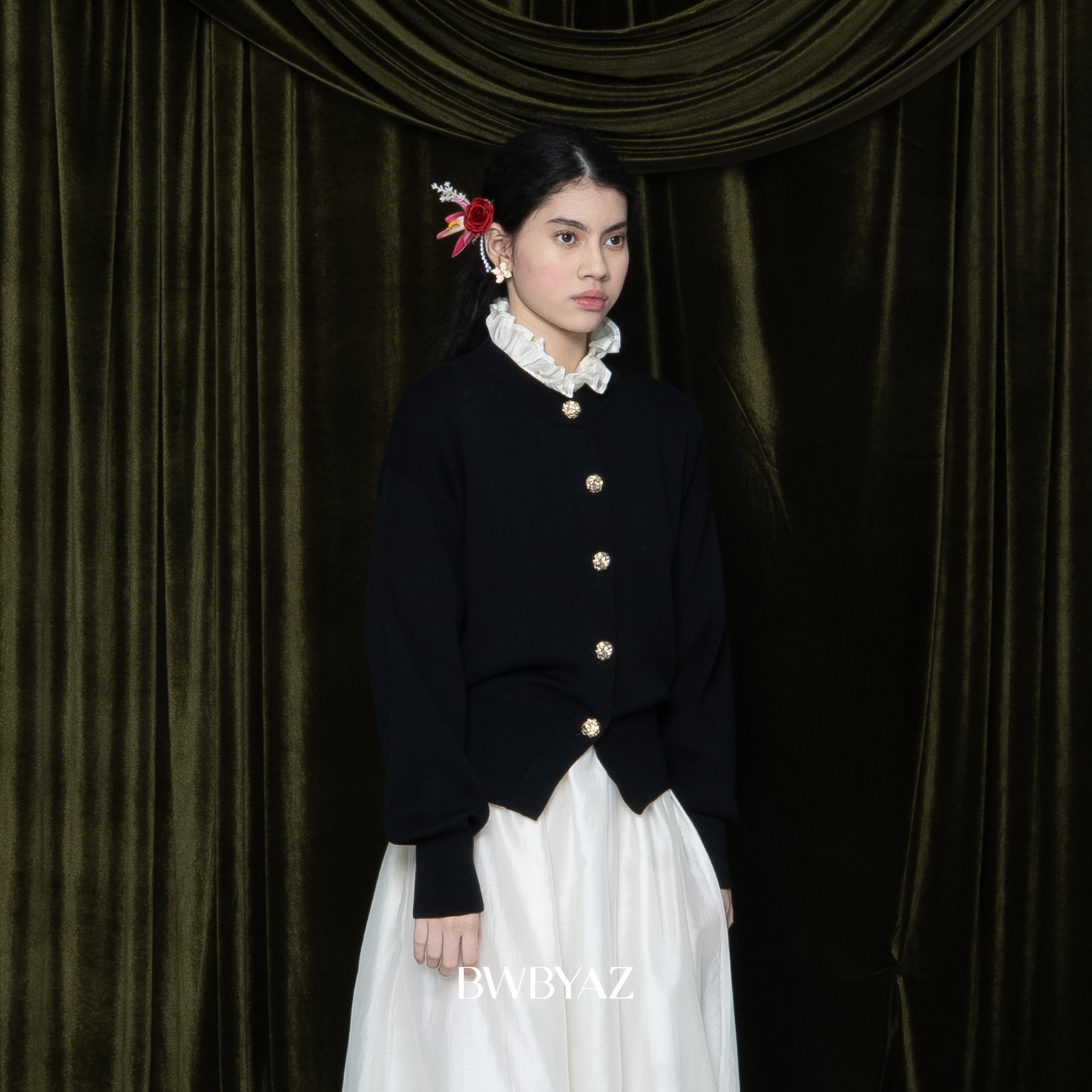 BWBYAZ - Sophia Fitted Knit (READY STOCK)
