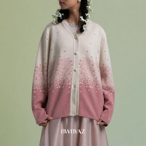 Image of BWBYAZ - Lumine Knit Cardigan