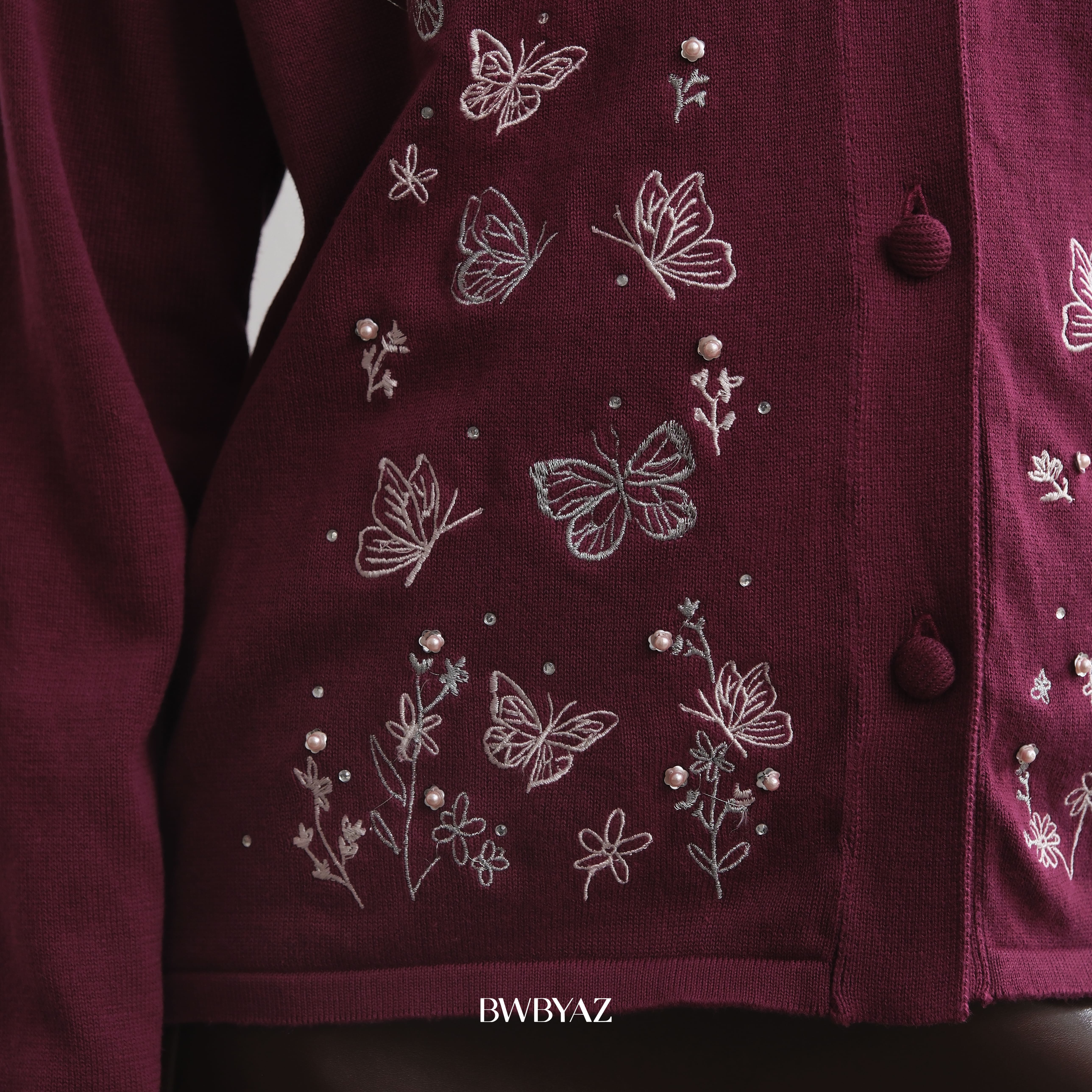 BWBYAZ - Svala Embroidery Cardigan