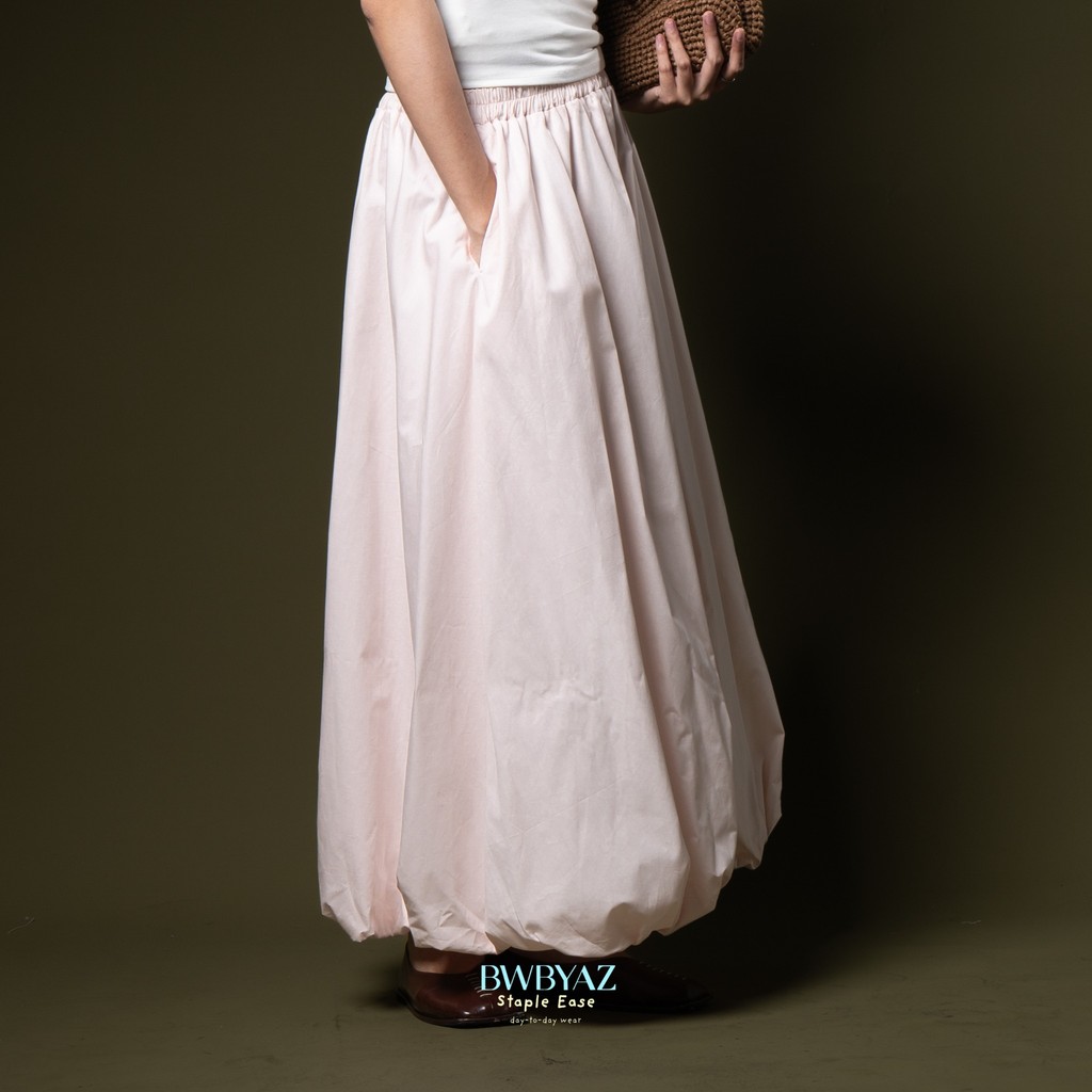 BWBYAZ STAPLE EASE - Leona Baloon Skirt (Long)
