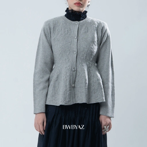 Image of BWBYAZ - Aleya Peplum Knit (READY STOCK)