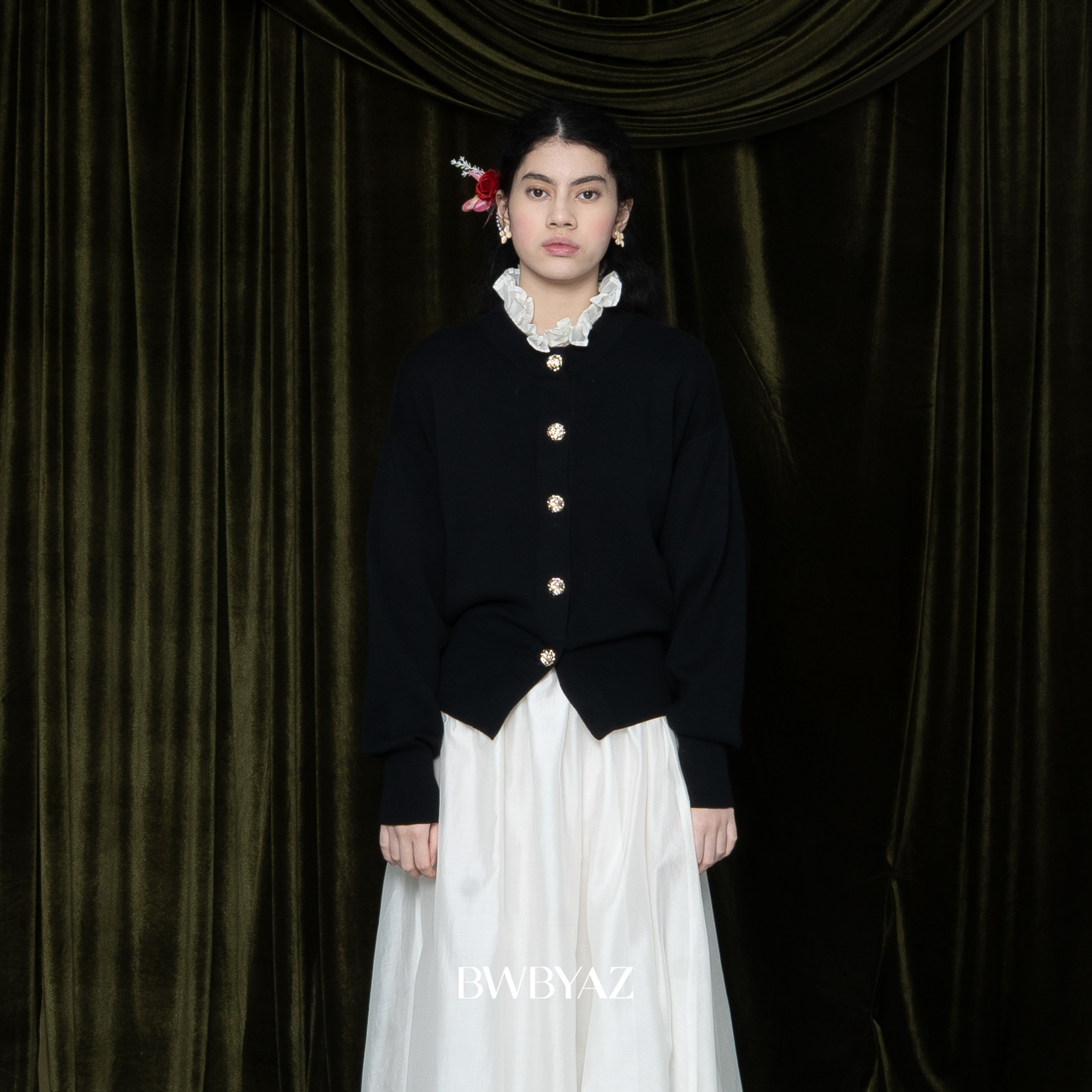 BWBYAZ - Sophia Fitted Knit (READY STOCK)