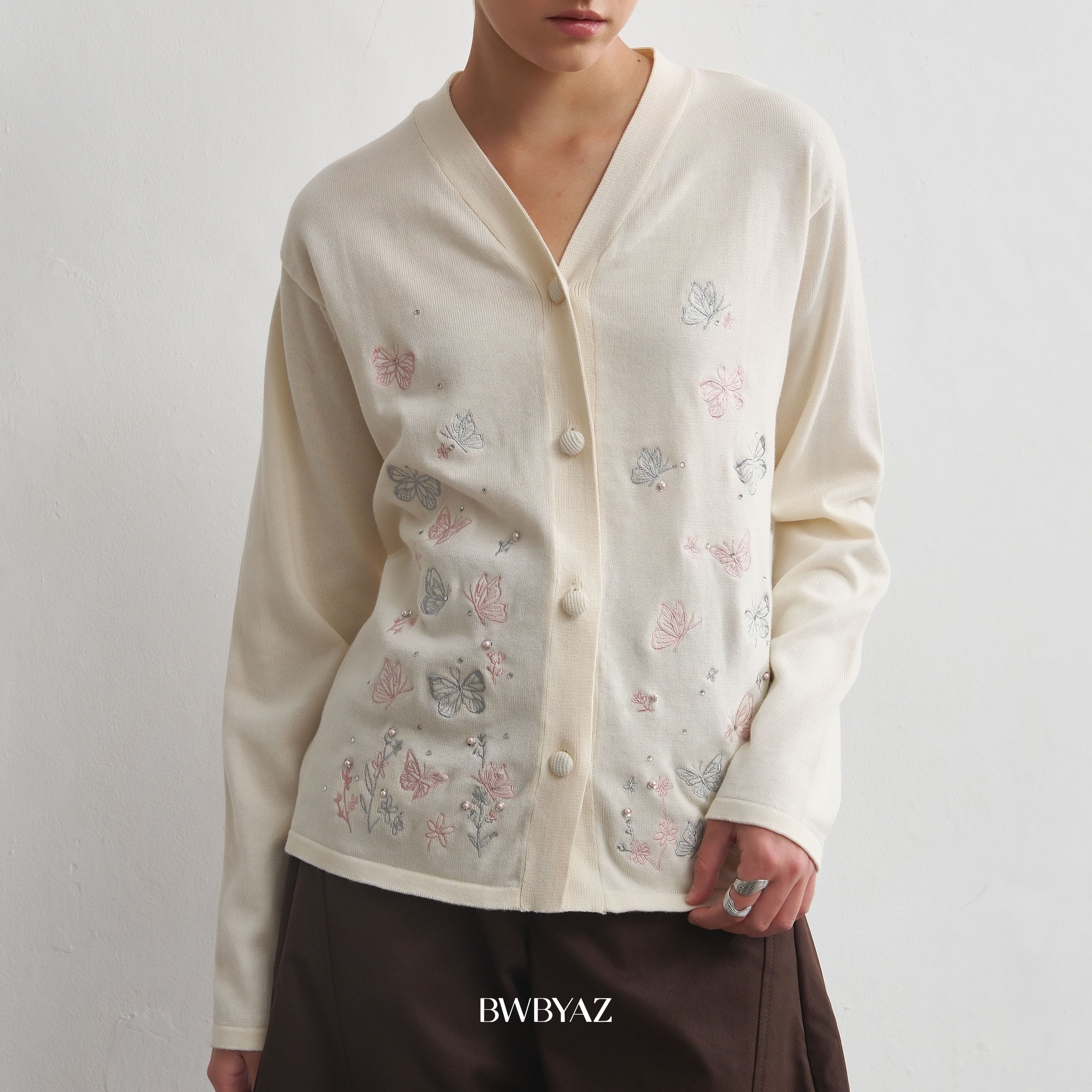 BWBYAZ - Svala Embroidery Cardigan