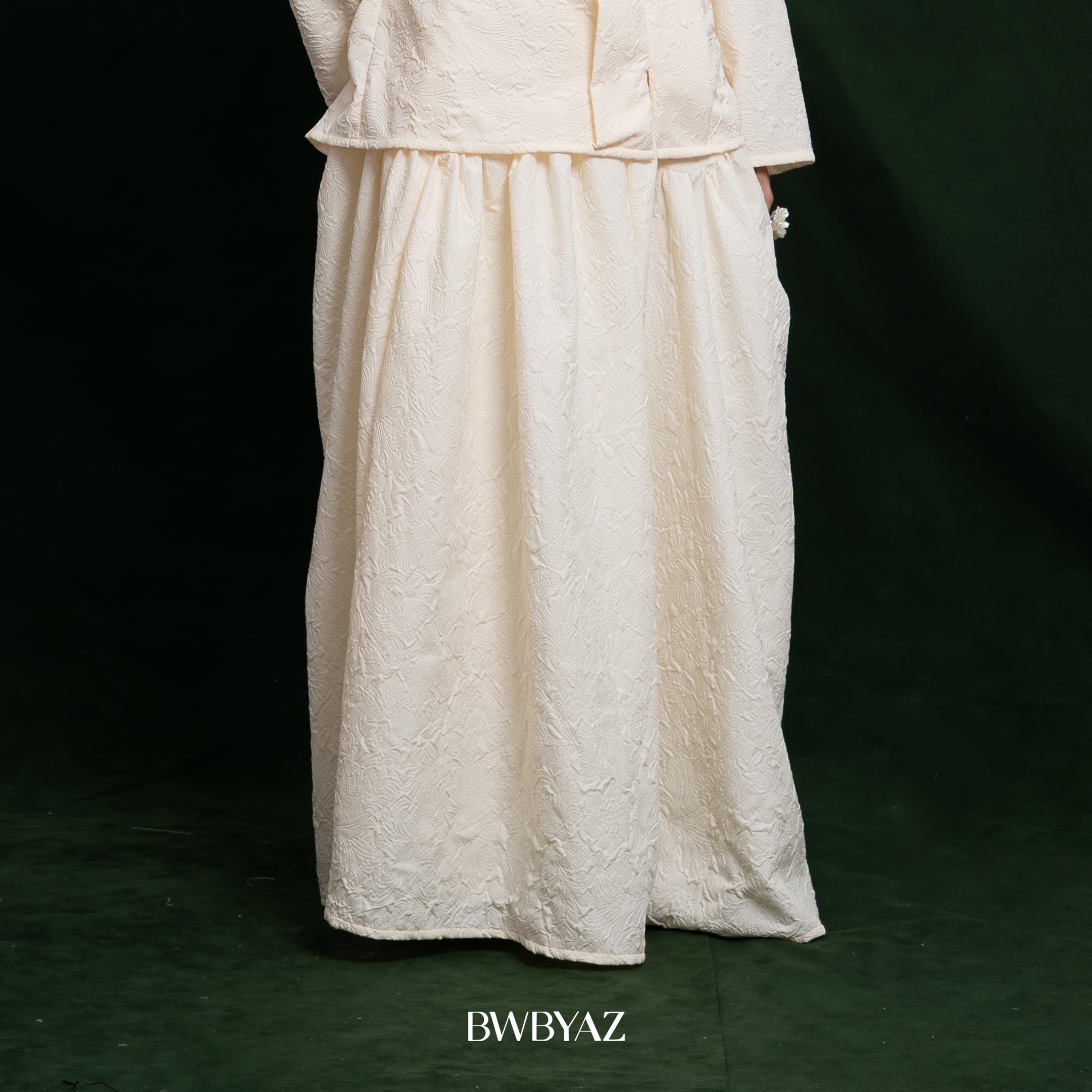BWBYAZ RONA JELITA JMFW COLLECTION - Mareen Wave Skirt (READY STOCK)