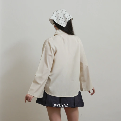 BWBYAZ - Classic Fitted Shirt (READY STOCK)