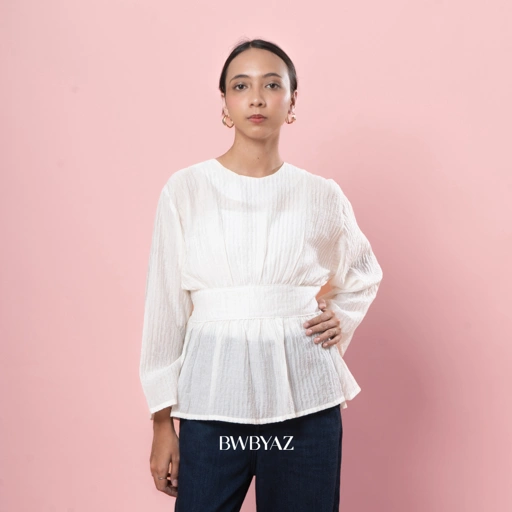 Image of BWBYAZ - ISHITA OBI BLOUSE