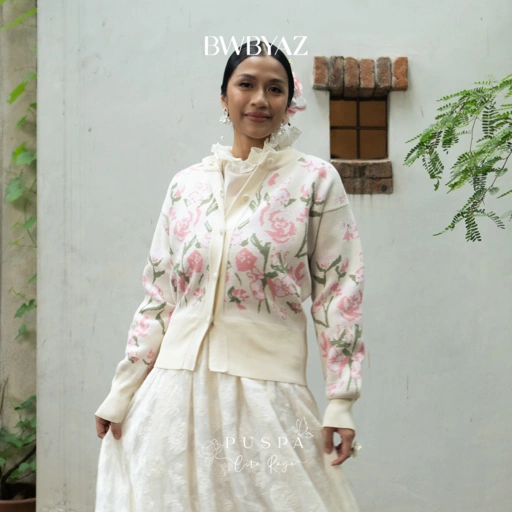 Image of BWBYAZ - PUSPA CITA RAYA - Nona Kirania Knit Top (READY STOCK)