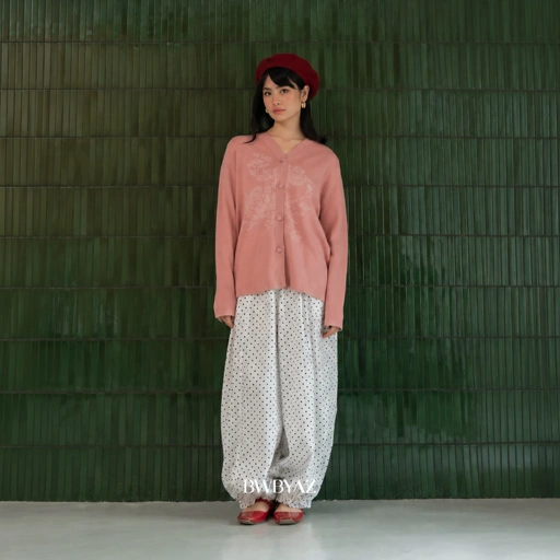 Image of BWBYAZ - Rosetta Knit Cardigan
