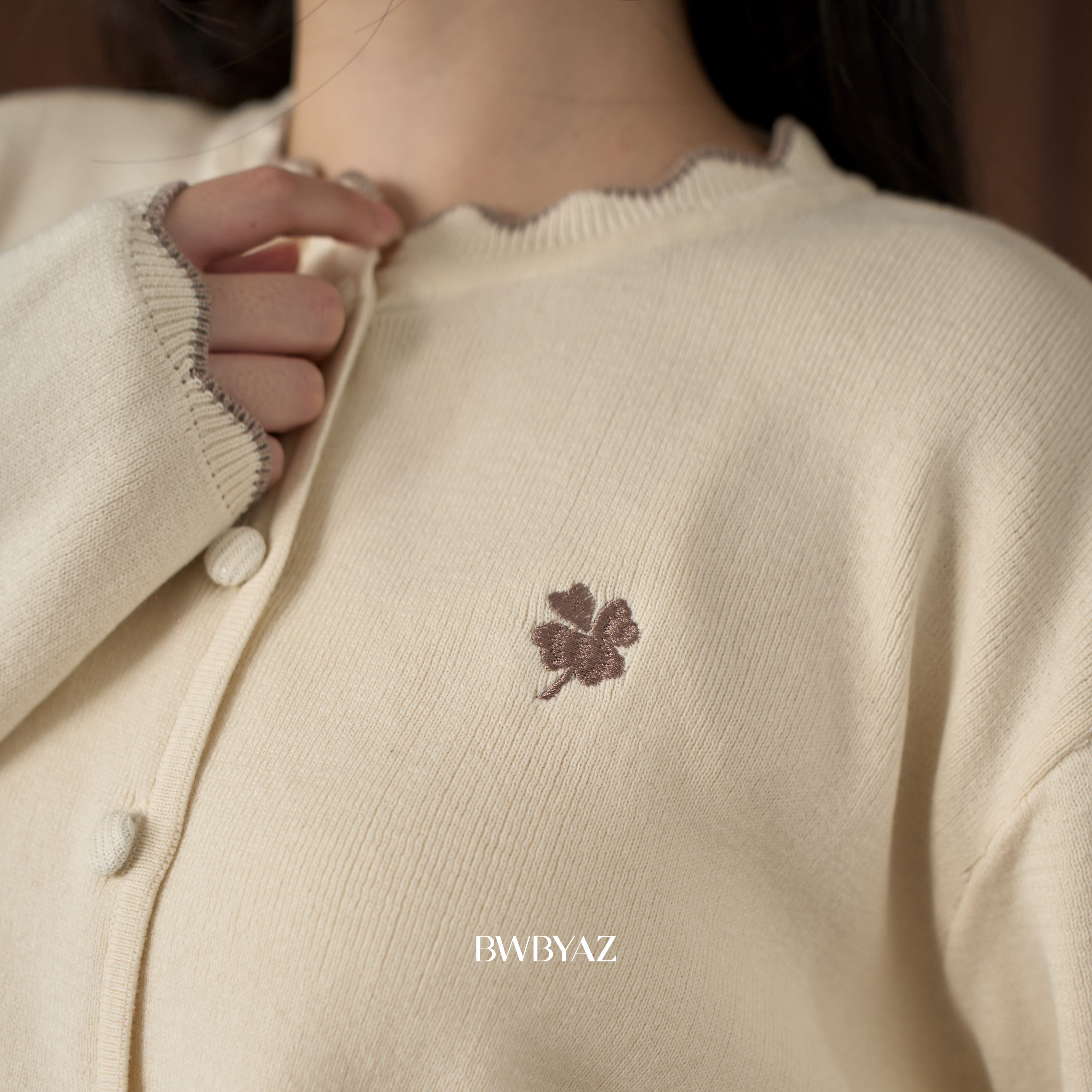 BWBYAZ - Becca Scallop Cardigan