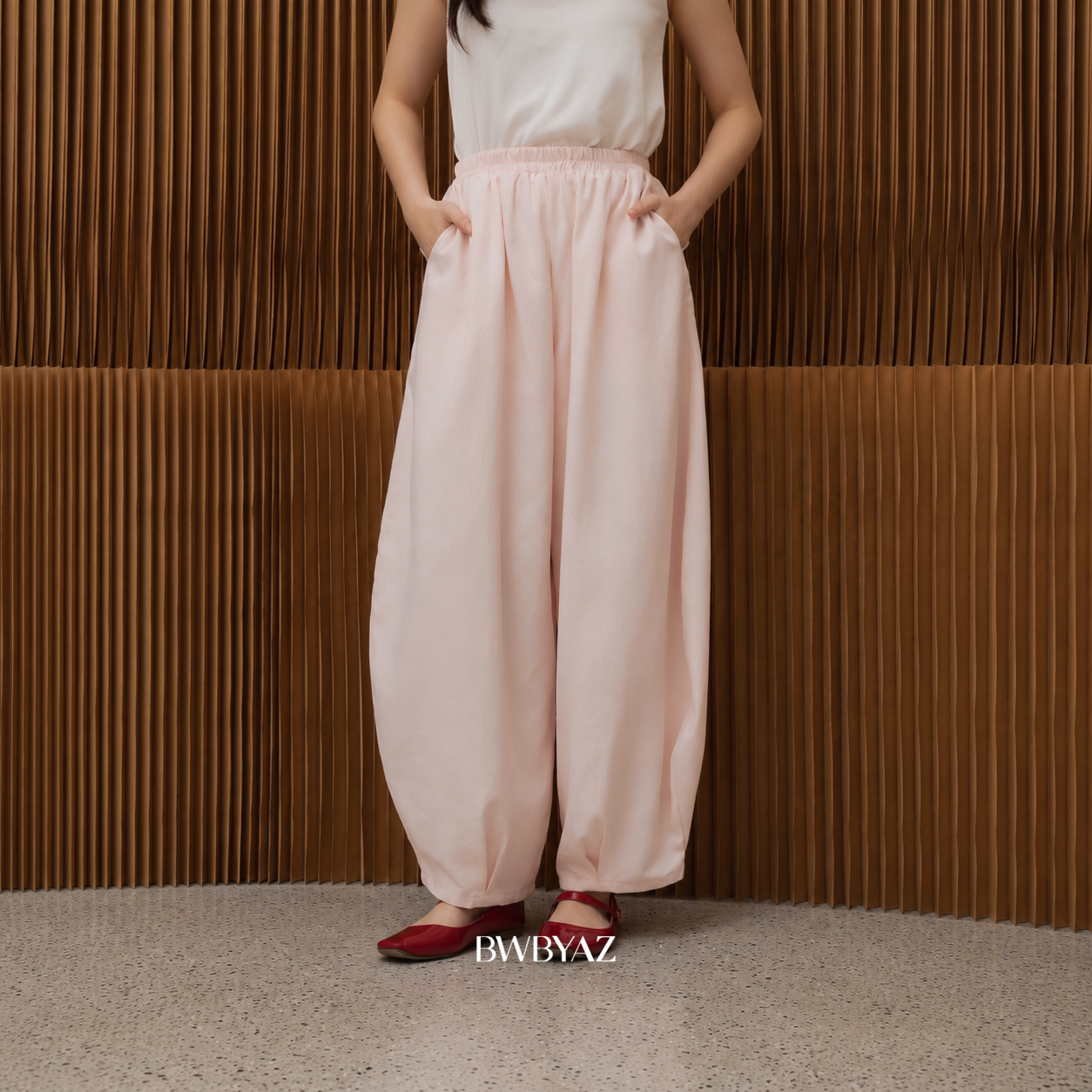 BWBYAZ - Veulla Baloon Pants (READY STOCK)
