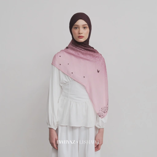 LISHAWL - Whisper Gradient Scarf (READY STOCK)