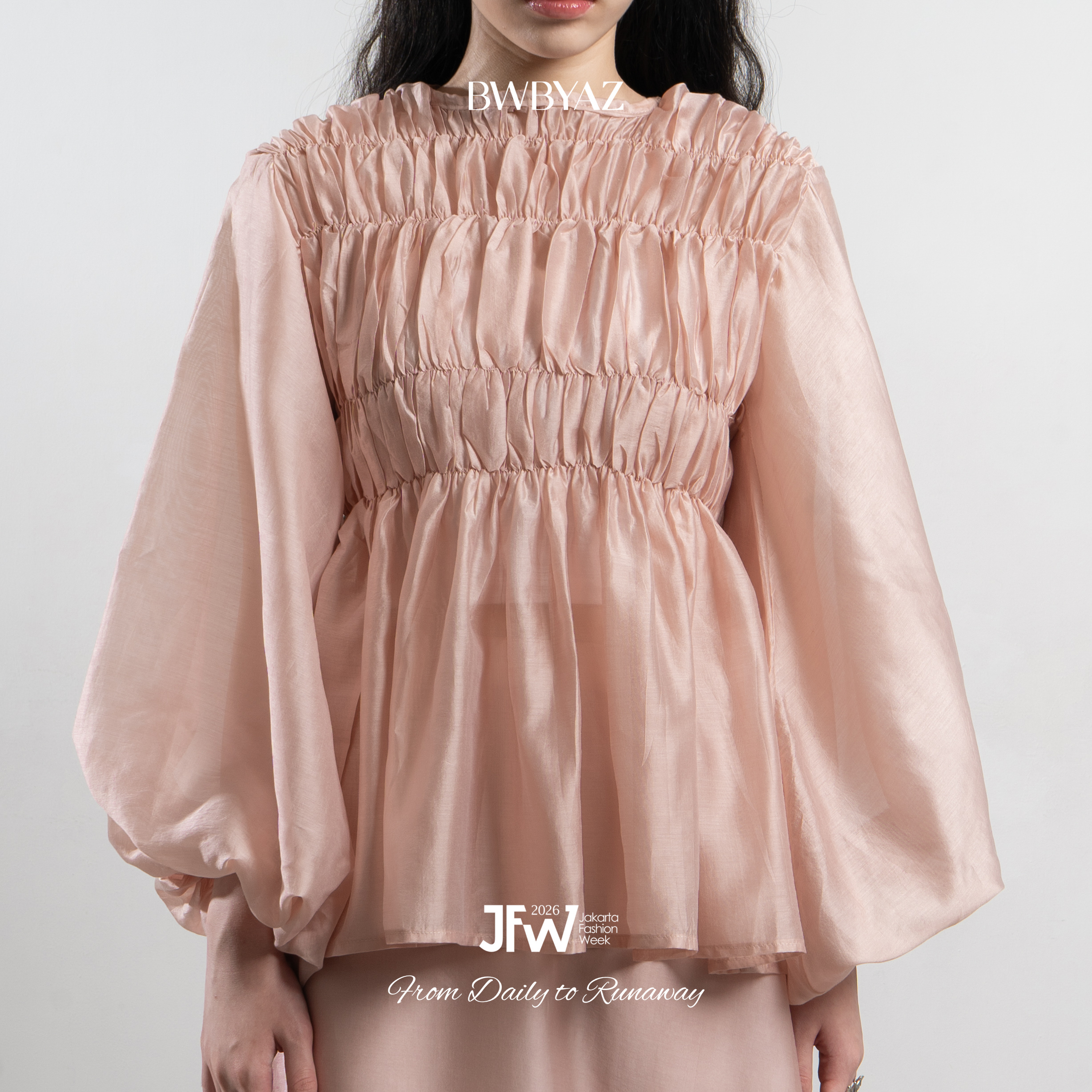 BWBYAZ JFW COLLECTION - Solene Shirred Blouse