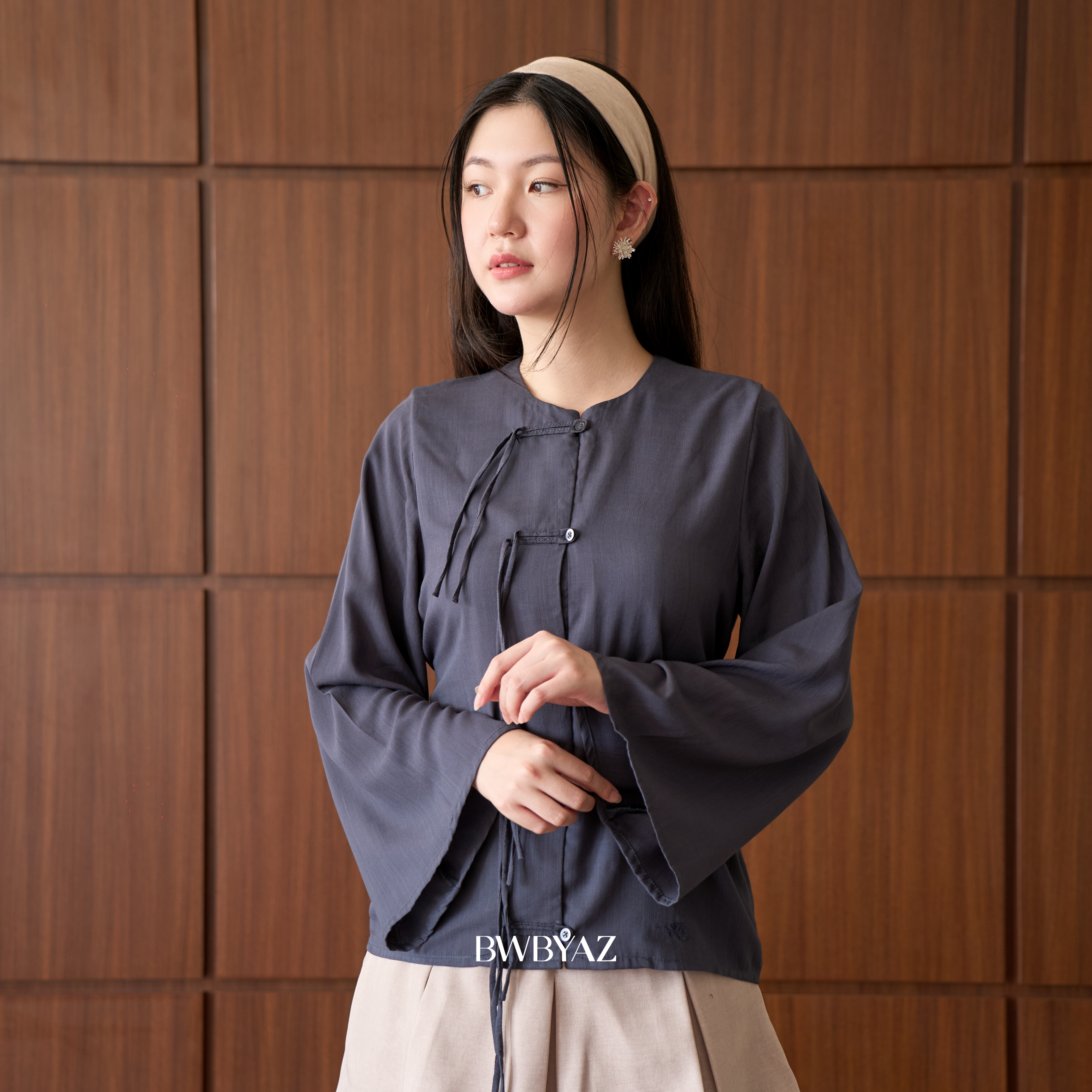 BWBYAZ - Astere Shanghai Top (READY STOCK)
