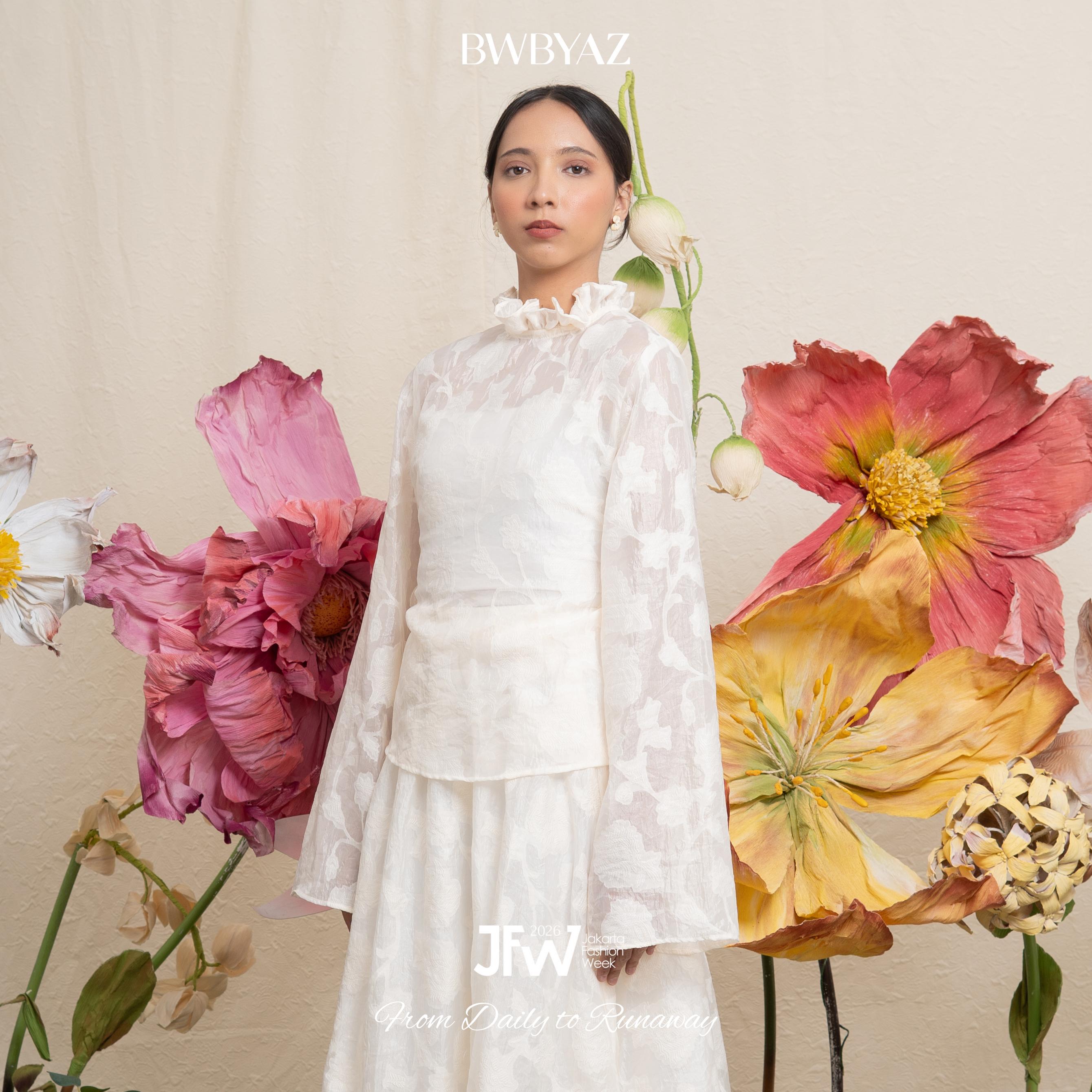 BWBYAZ JFW COLLECTION - Canelle Flare Top (READY STOCK)
