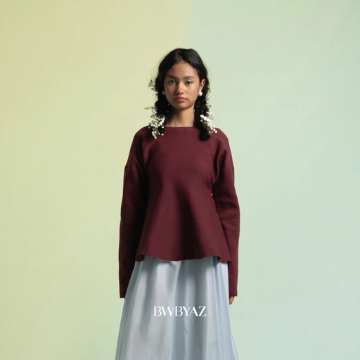 Image of BWBYAZ - Riona Peplum Knit