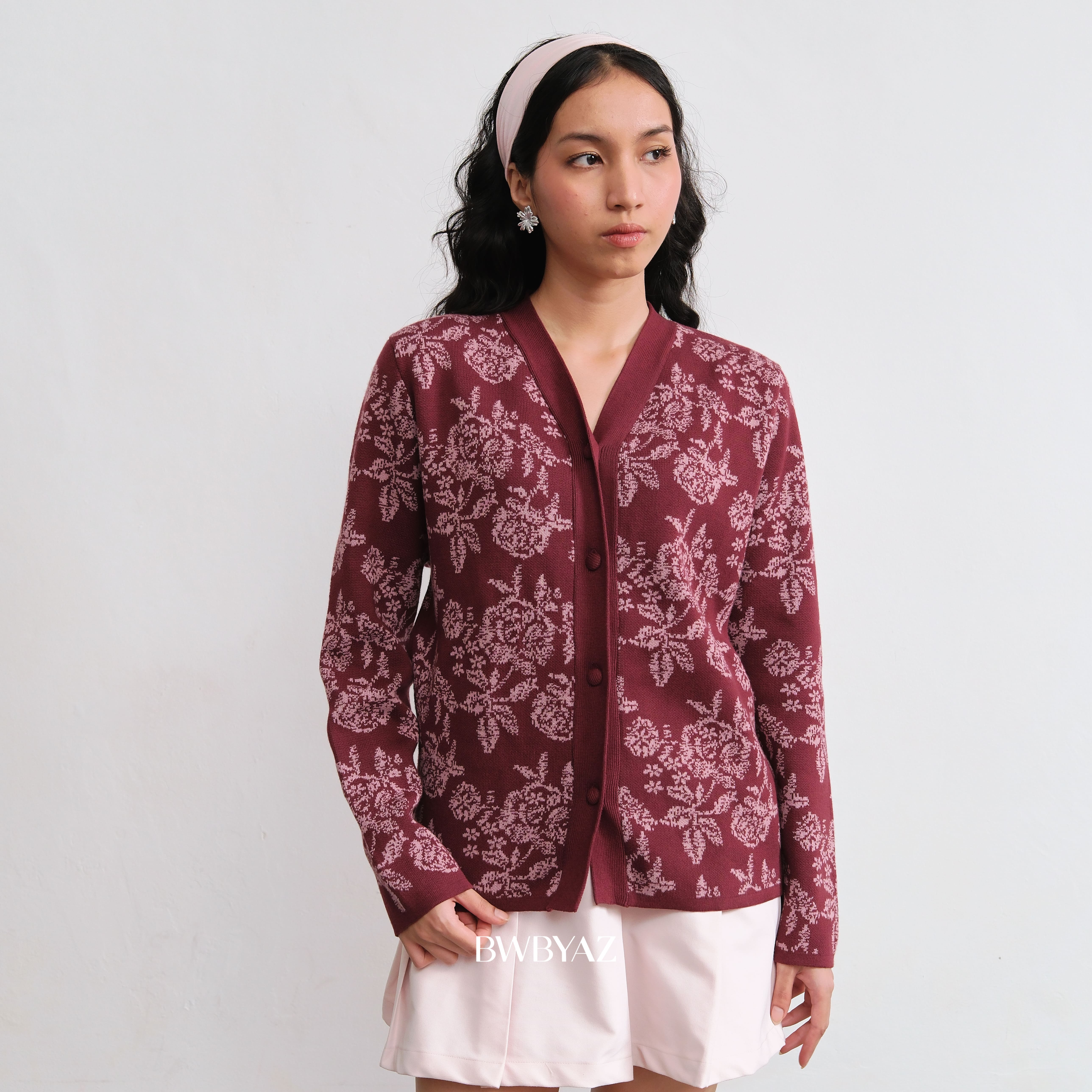 BWBYAZ - Aluna Knit Cardigan (READY STOCK)