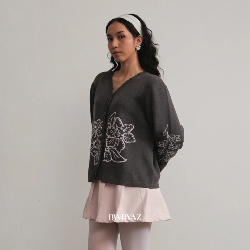 BWBYAZ - Bella Scallop Knit (READY STOCK)
