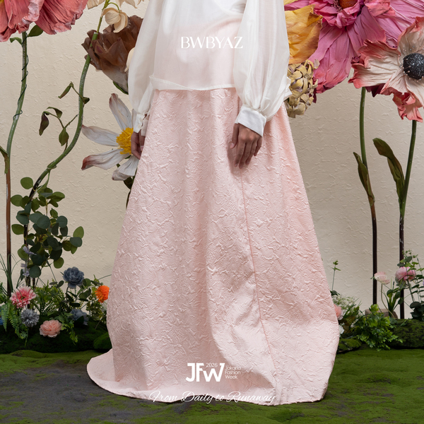 BWBYAZ JFW COLLECTION -  KYRA BLOOMING SKIRT (READY STOCK)