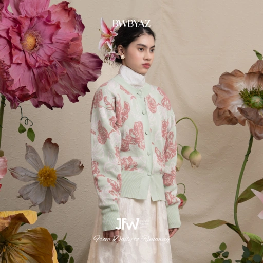 Image of BWBYAZ JFW COLLECTION -  GIA FITTED KNIT