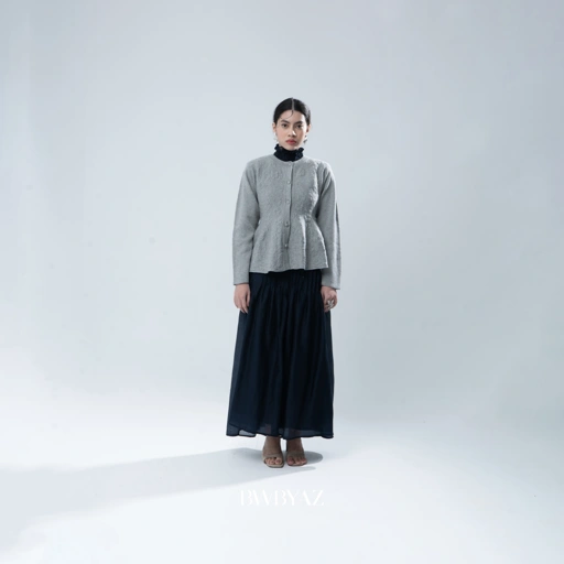 Image of BWBYAZ - Aleya Peplum Knit (READY STOCK)