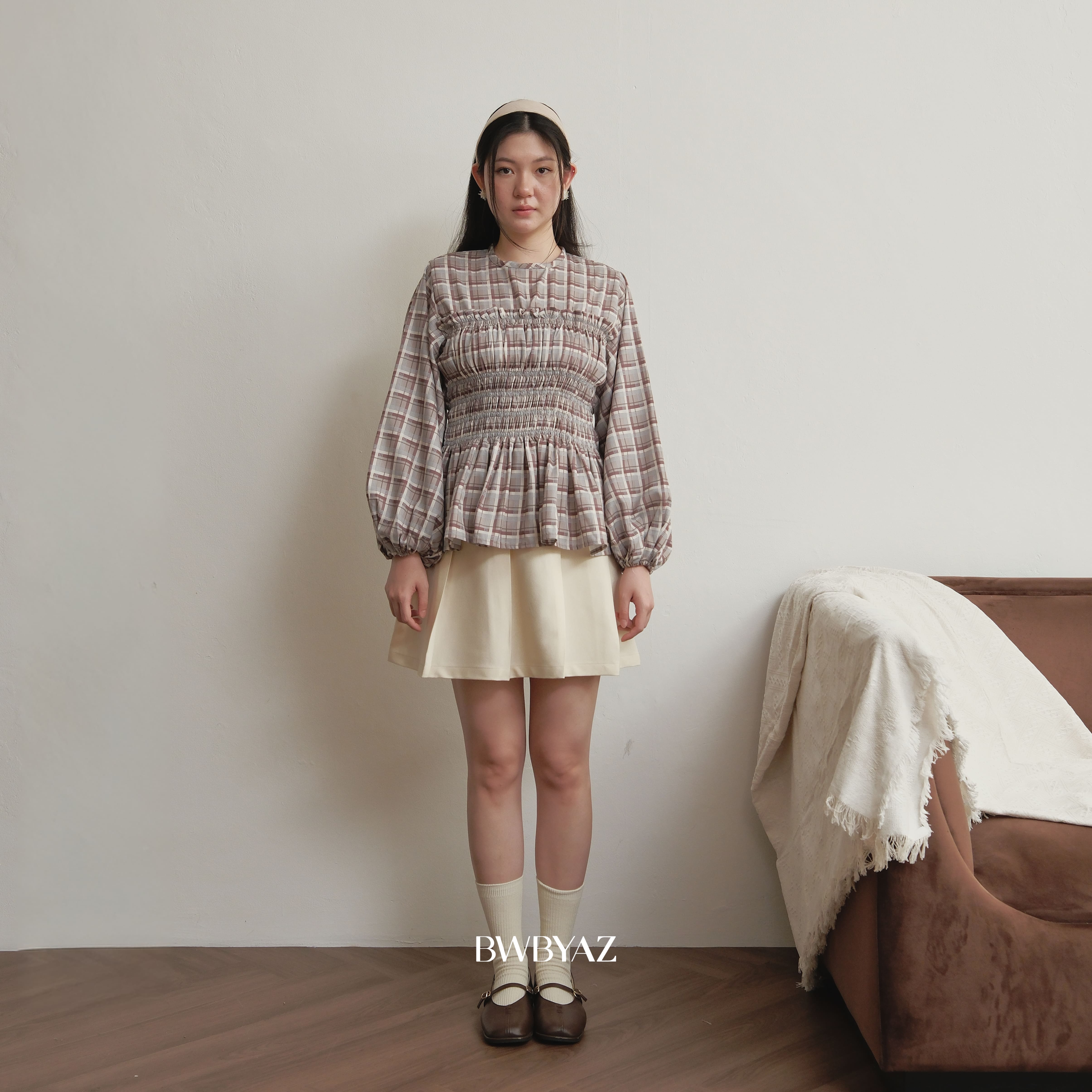 BWBYAZ - Rissa Shirred Top Pattern