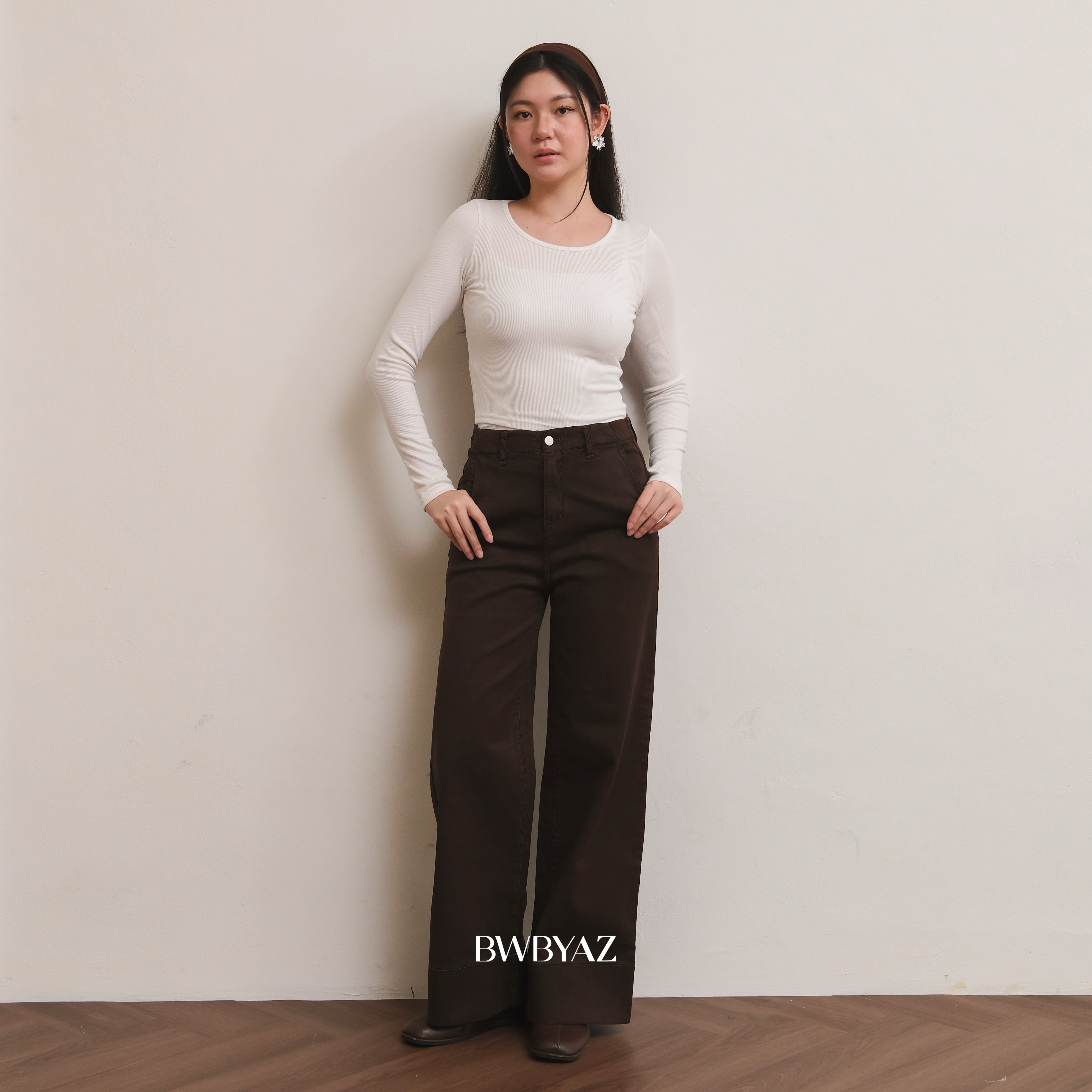 BWBYAZ STAPLE EASE - Oryn Loose Pants