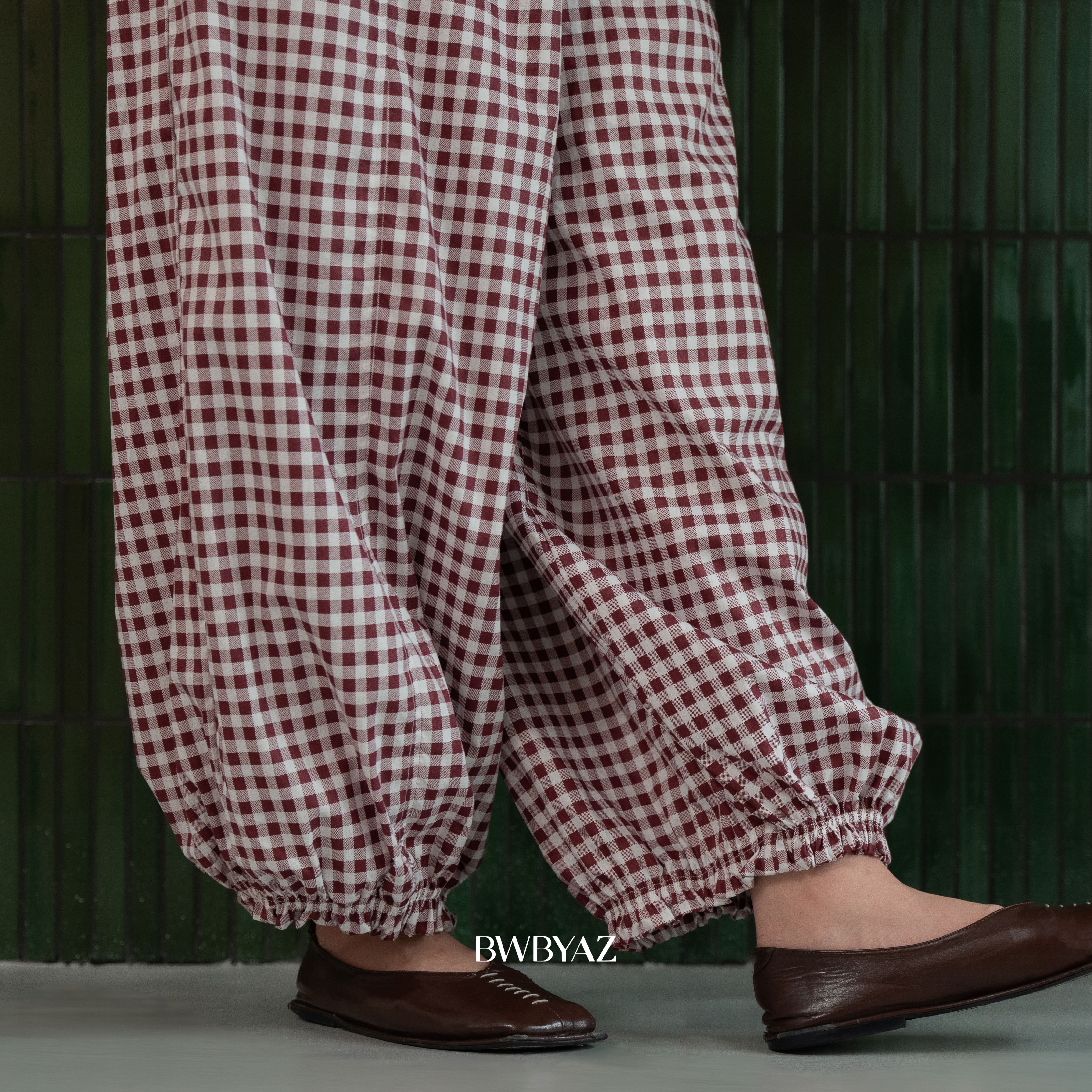 BWBYAZ - Hailey Ruffle Pants (READY STOCK)