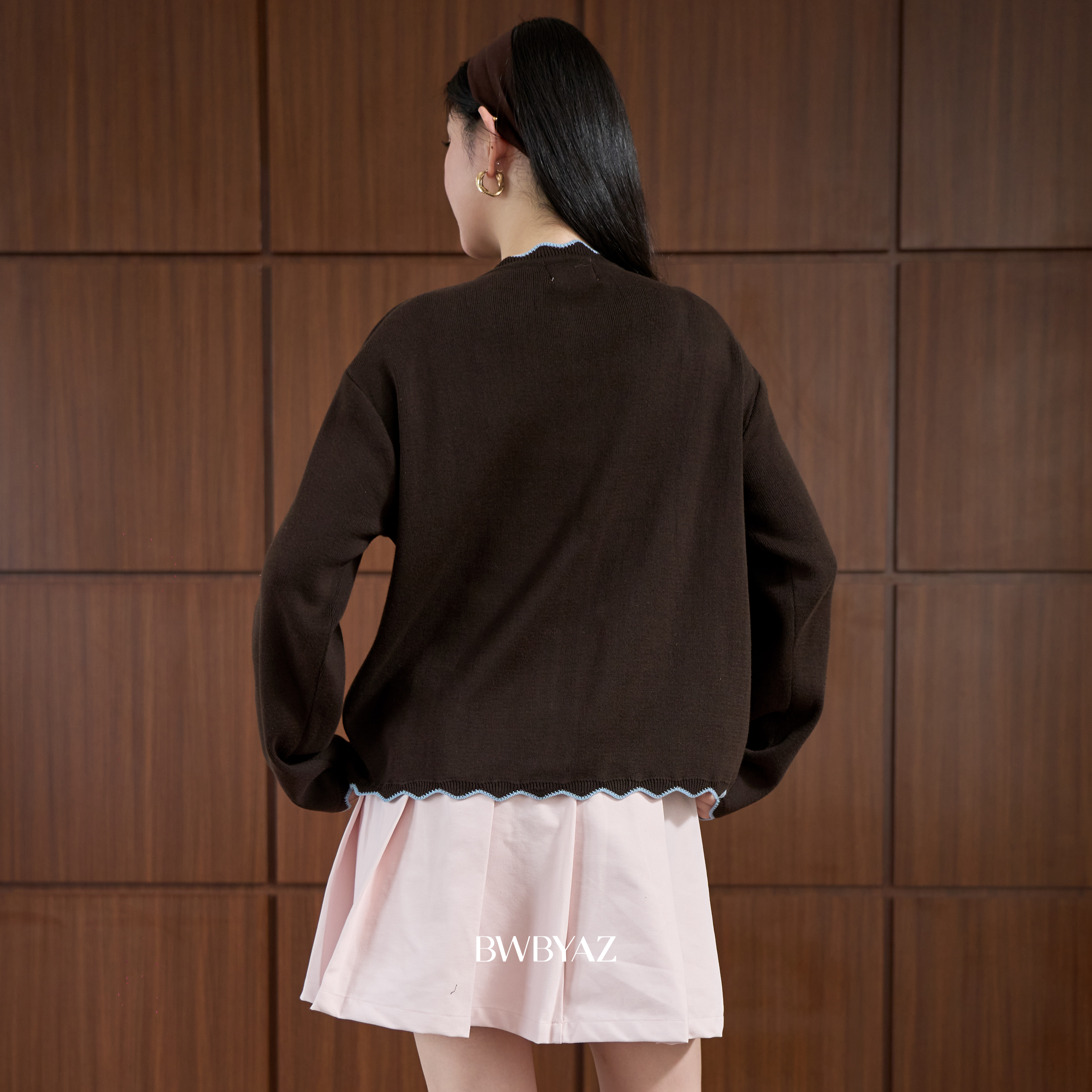 BWBYAZ - Becca Scallop Cardigan