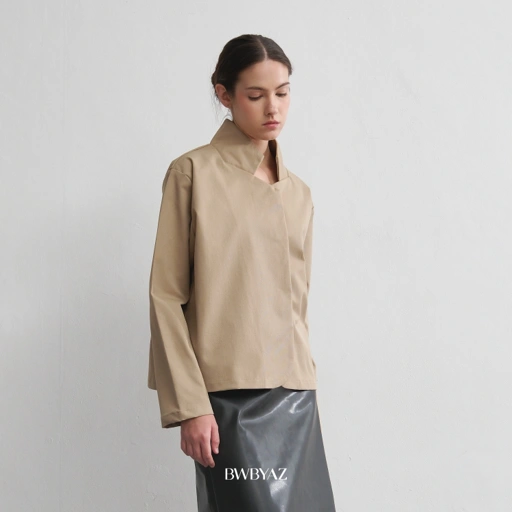 BWBYAZ - Clara Boxy Jacket (READY STOCK)