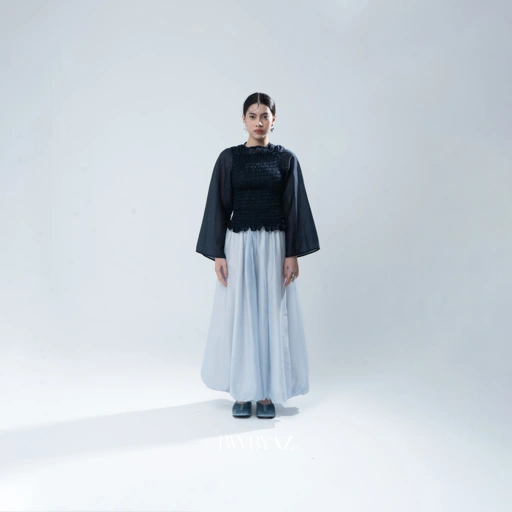 Image of BWBYAZ - Jeevika Shirred Blouse