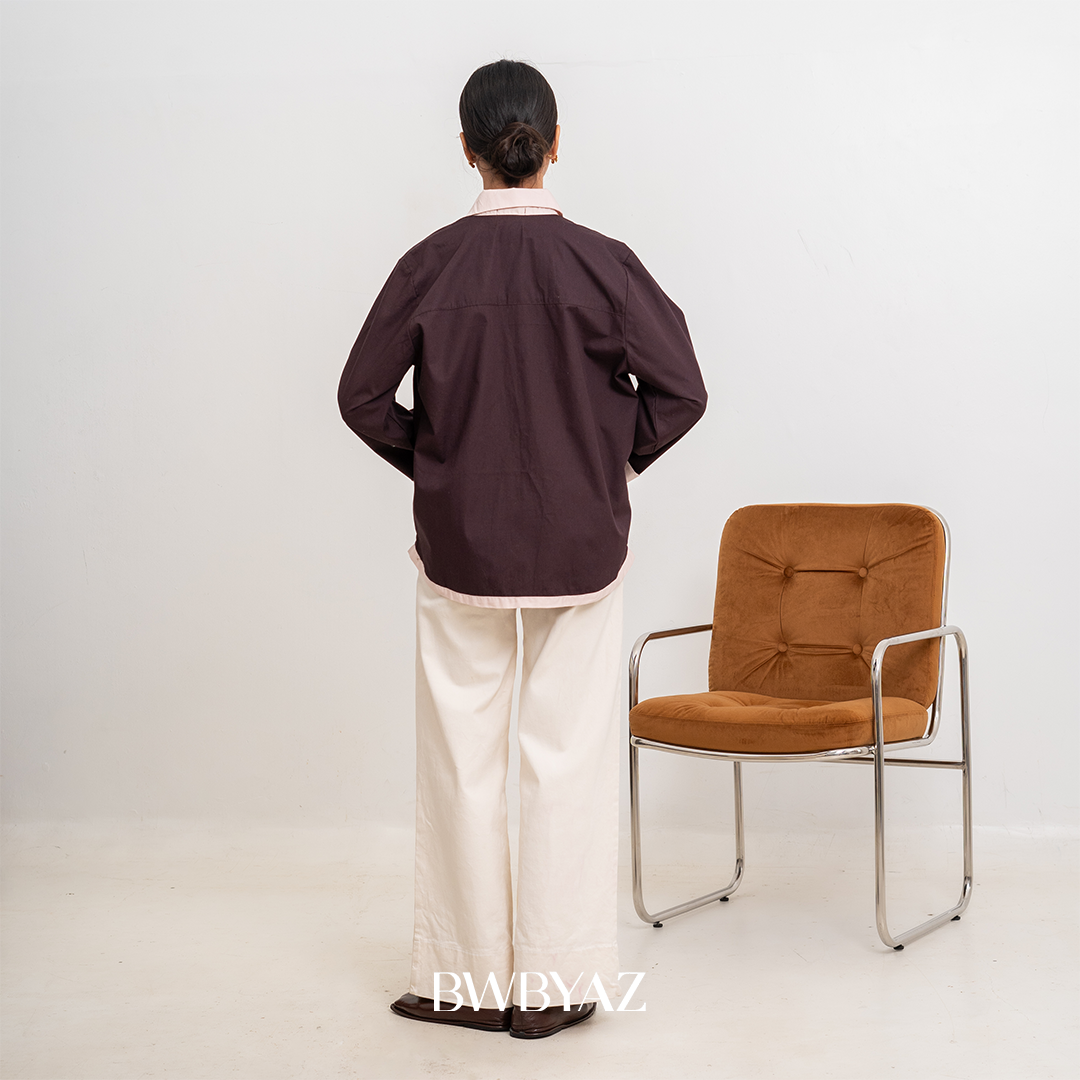 BWBYAZ - Wendy Two Tone Shirt.