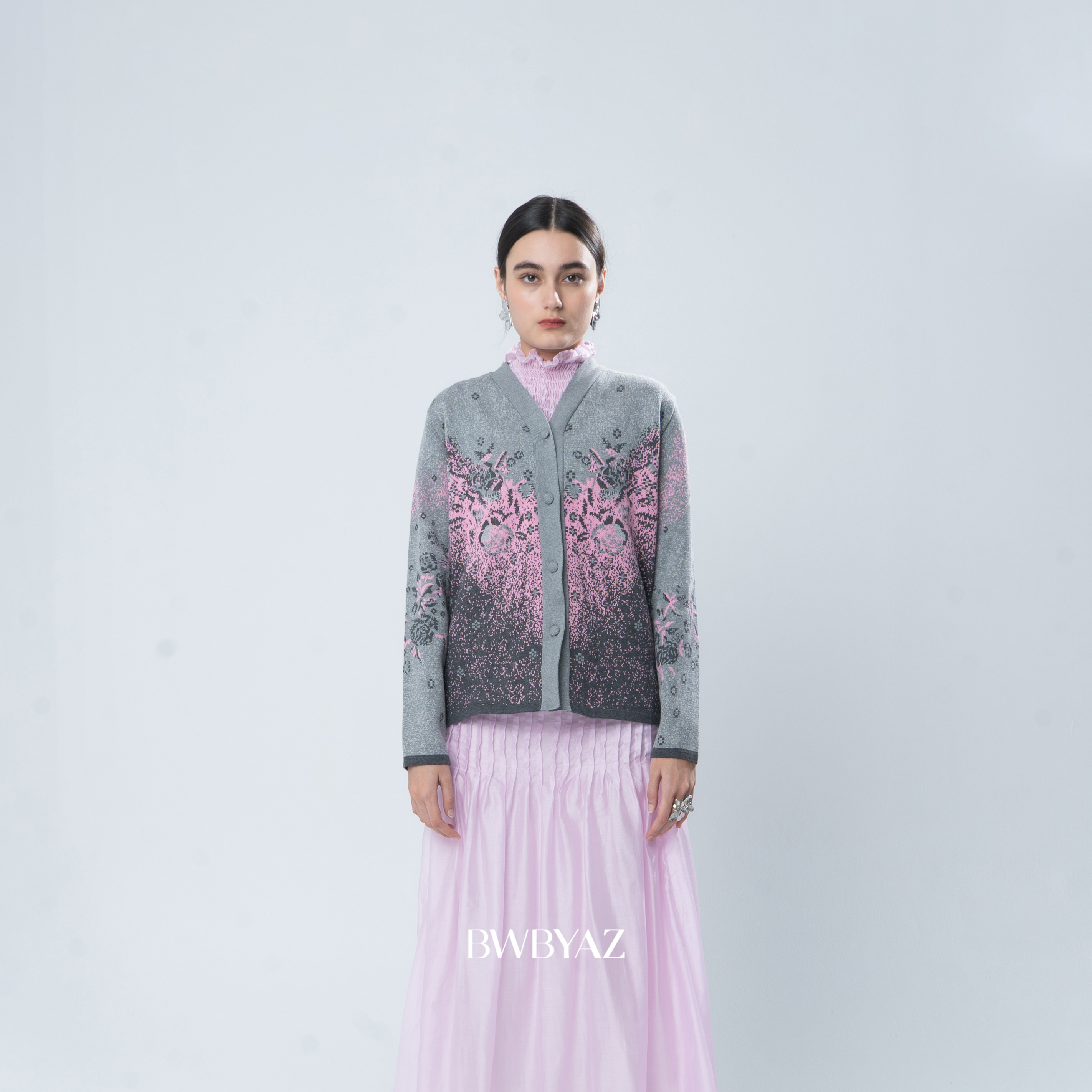 BWBYAZ JFW COLLECTION - Rosienne Knit Cardigan (READY STOCK)